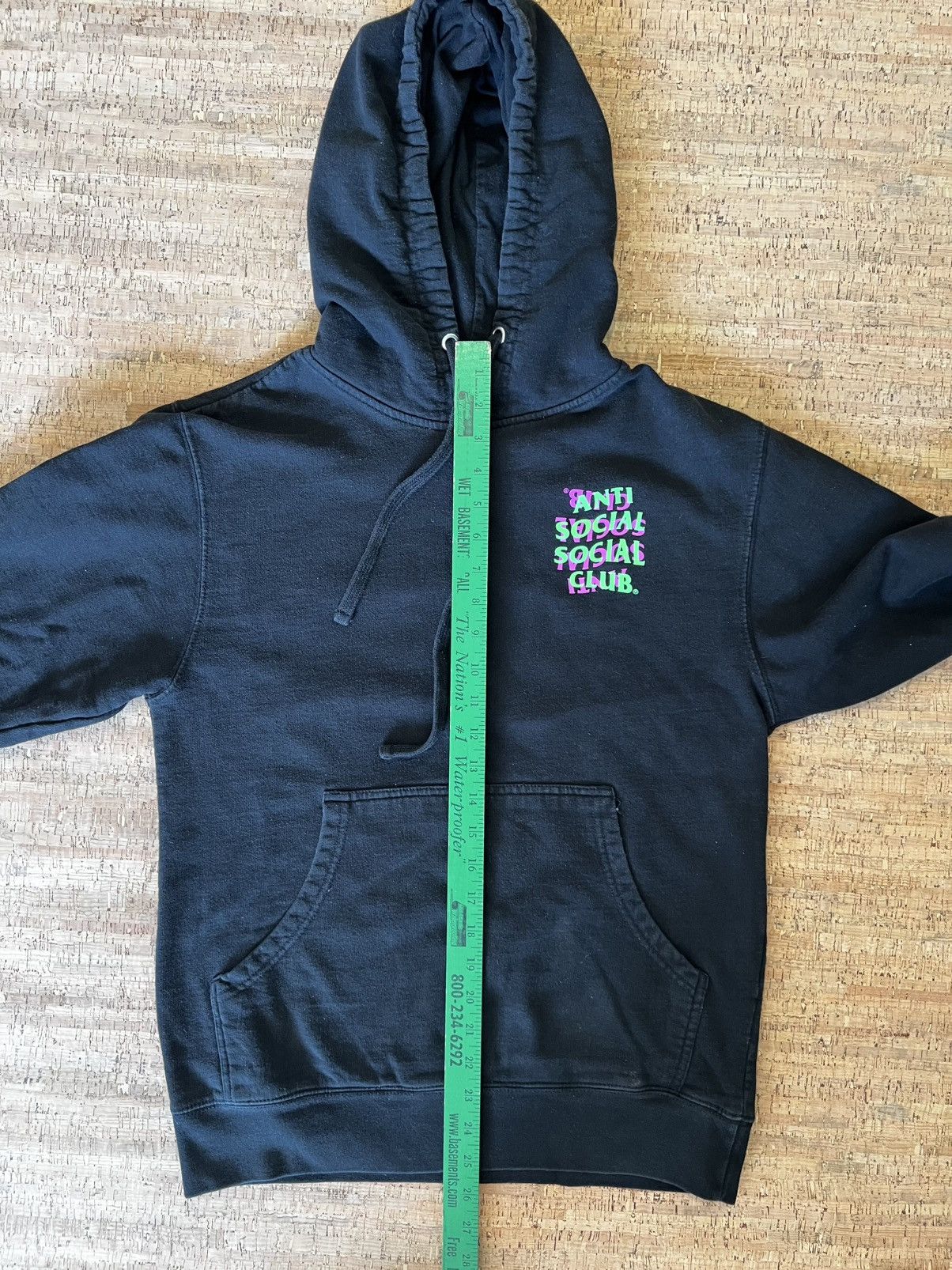 Anti Social Social Club Anti Social Social Club - Upset Hoodie Black | Small - Used Size US S / EU 44-46 / 1 - 8 Thumbnail