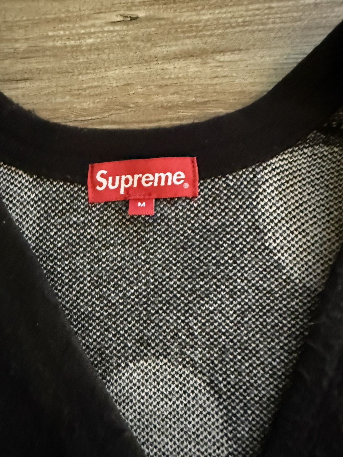 Supreme Supreme Polka Dot Cardigan Black size Medium Size US M / EU 48-50 / 2 - 2 Thumbnail