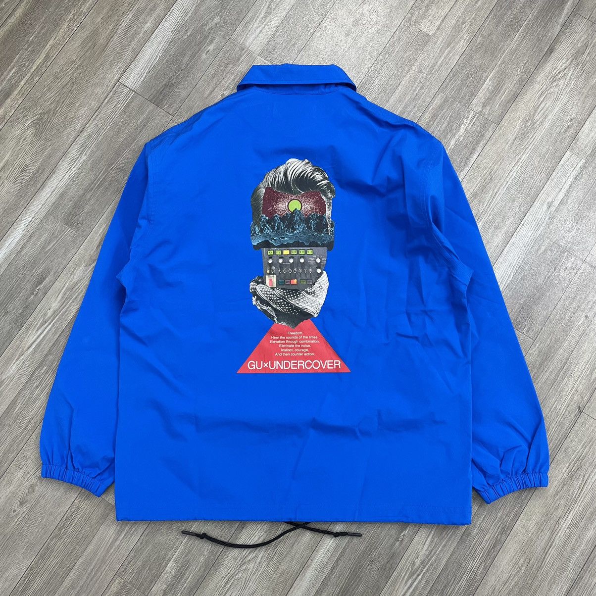 GU × Jun Takahashi × Undercover SS21 Undercover × GU Graphite Blue Coach Jacket Size US S / EU 44-46 / 1 - 1 Thumbnail
