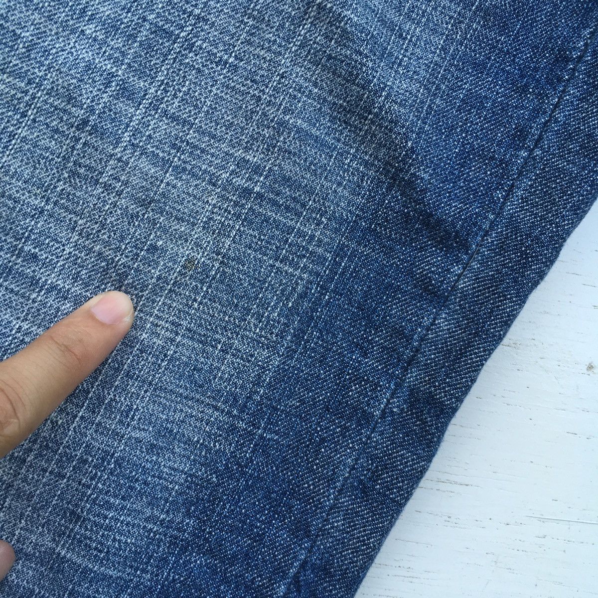 Marc Buchanan Crazy Y2K Vintage Pelle Pelle Jeans Baggy String Leg Size US 32 / EU 48 - 14 Thumbnail