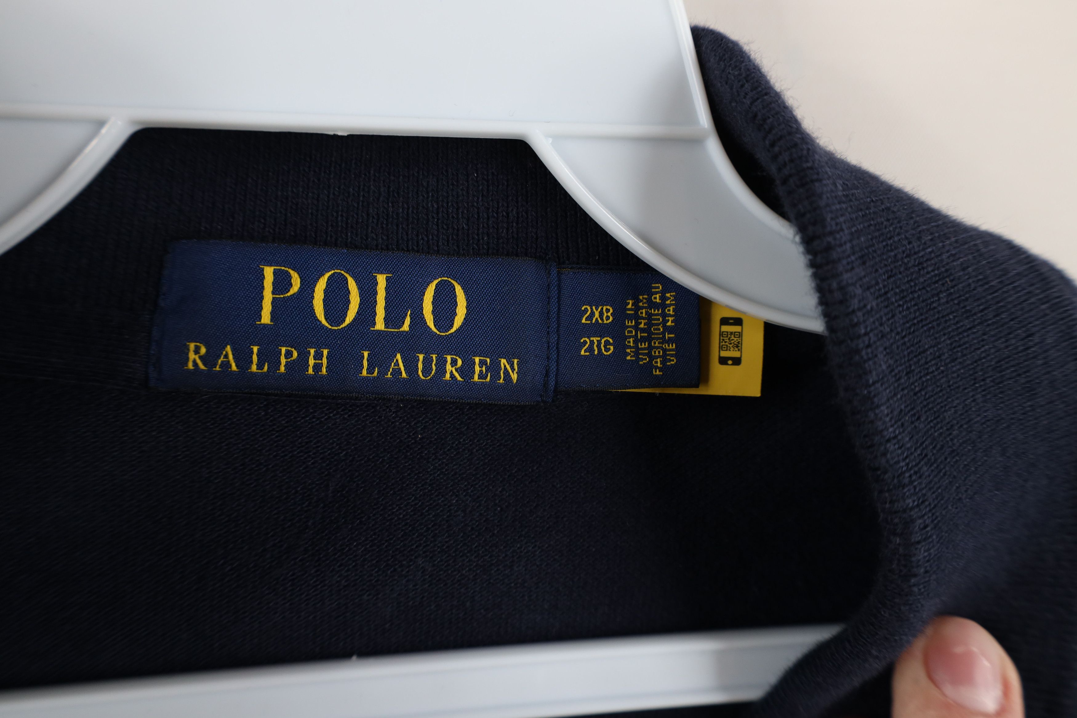 Ralph Lauren Vintage Y2K Ralph Lauren Block Big Pony Collared Polo Shirt Size US XXL / EU 58 / 5 - 7 Thumbnail