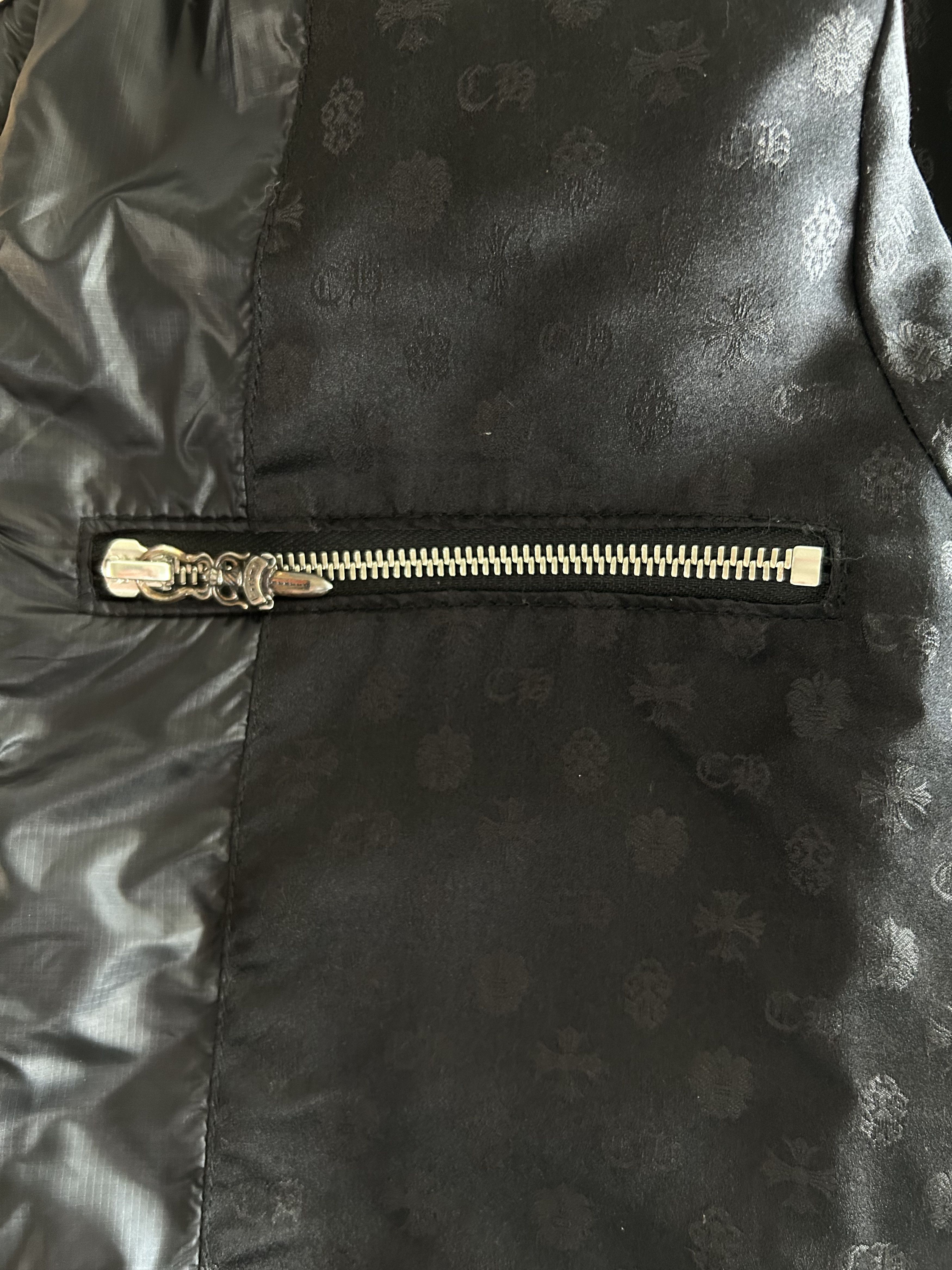 Chrome Hearts Chrome Hearts Black Parka Puffer Jacket Size US XL / EU 56 / 4 - 5 Thumbnail