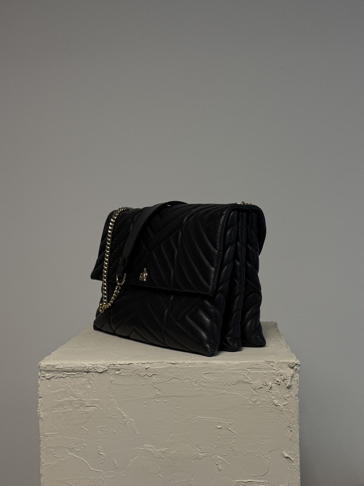 Lanvin Lanvin Black Sugar Quilted shoulder bag Size ONE SIZE - 3 Thumbnail