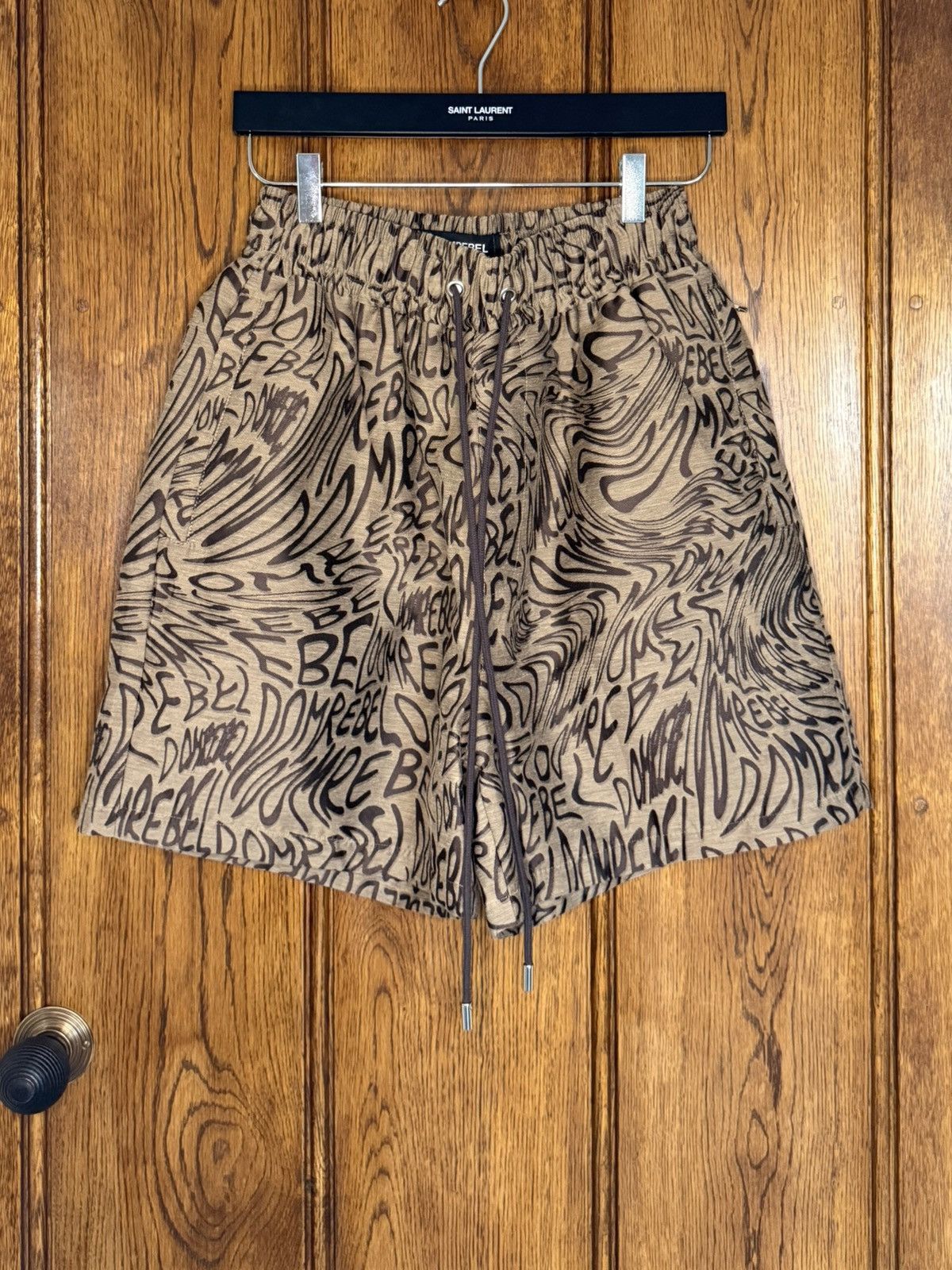 DOMREBEL DomRebel logo sweatsuit tracksuit flight outfit grail shorts Size US M / EU 48-50 / 2 - 18 Thumbnail