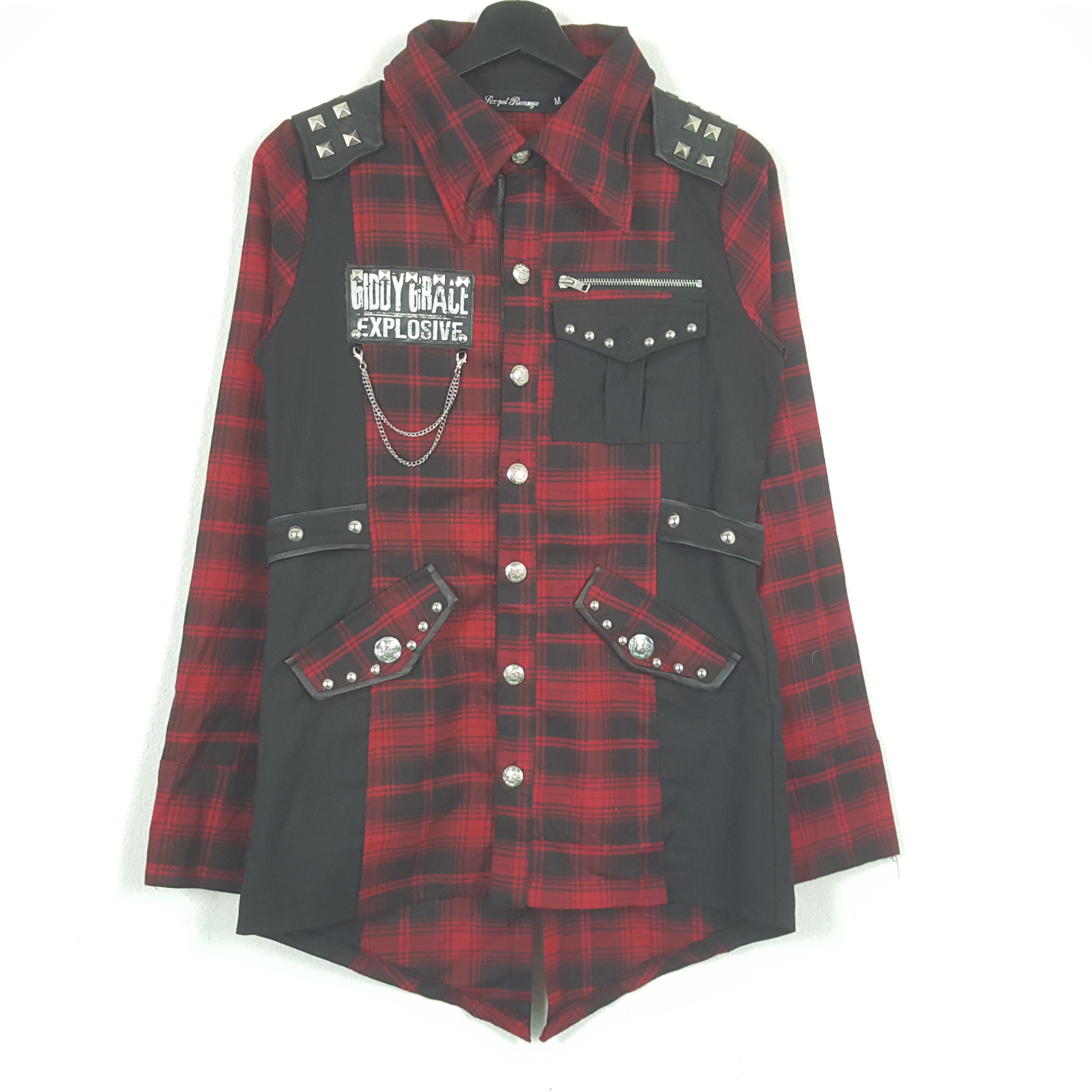 Japanese Brand × Vintage SEXPOT REVENGE Fashion Punk Style Jacket C287N26 Size XS / US 0-2 / IT 36-38 - 1 Thumbnail