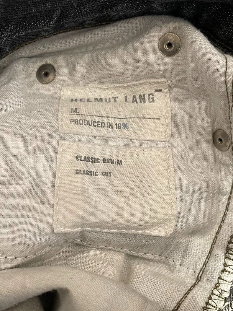 Helmut Lang HELMUT LANG size31 Dark grey straight jeans Size US 31 - 3 Thumbnail