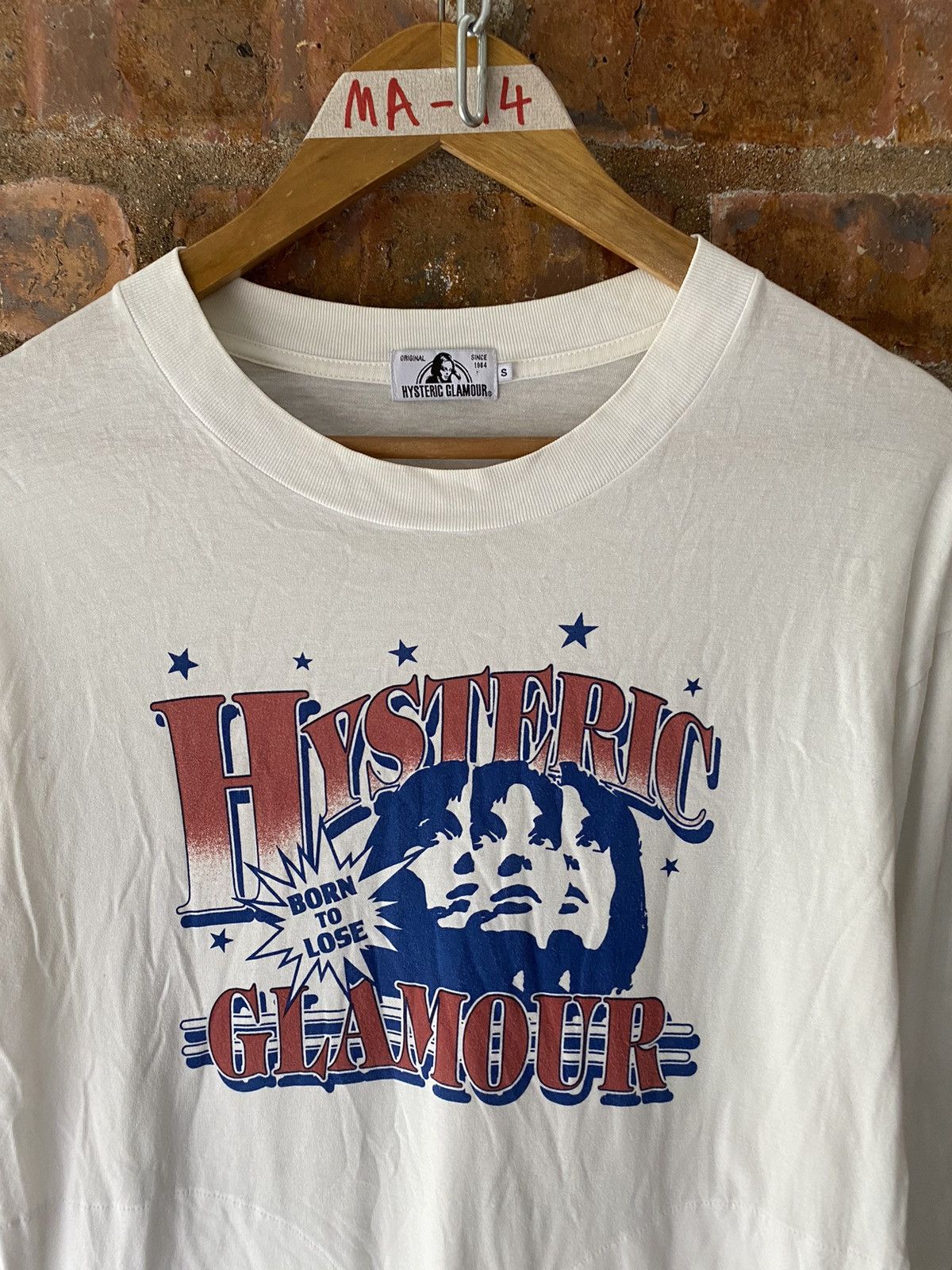 Hysteric Glamour Vtg Hysteric Tripe Face Born to lose LS Size US M / EU 48-50 / 2 - 3 Thumbnail