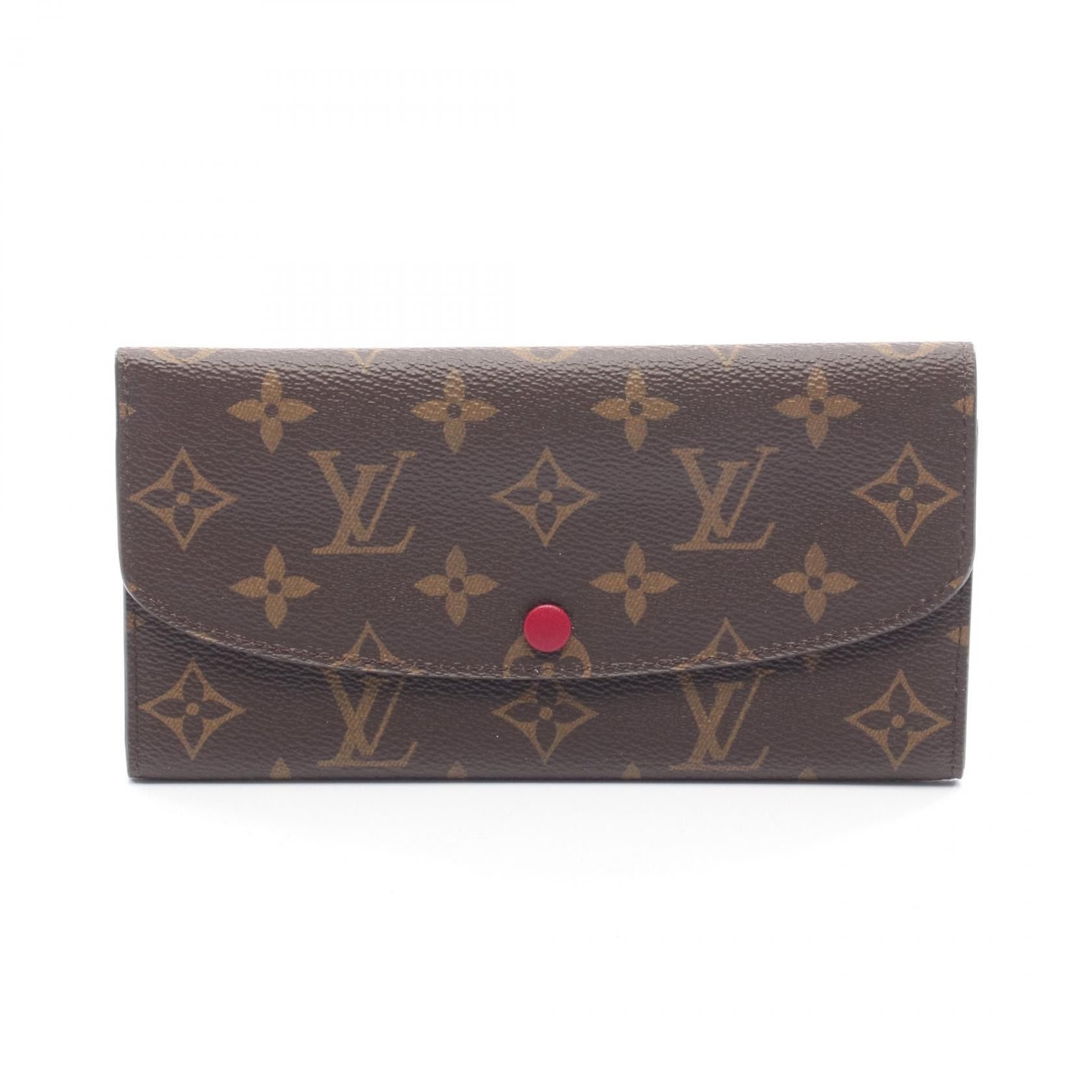 Louis Vuitton Louis Vuitton Louis Vuitton Portefeuille Emilie Monogram long wallet Textile Long Wallet M60697 DUTY FREE for USA Size ONE SIZE - 1 Thumbnail