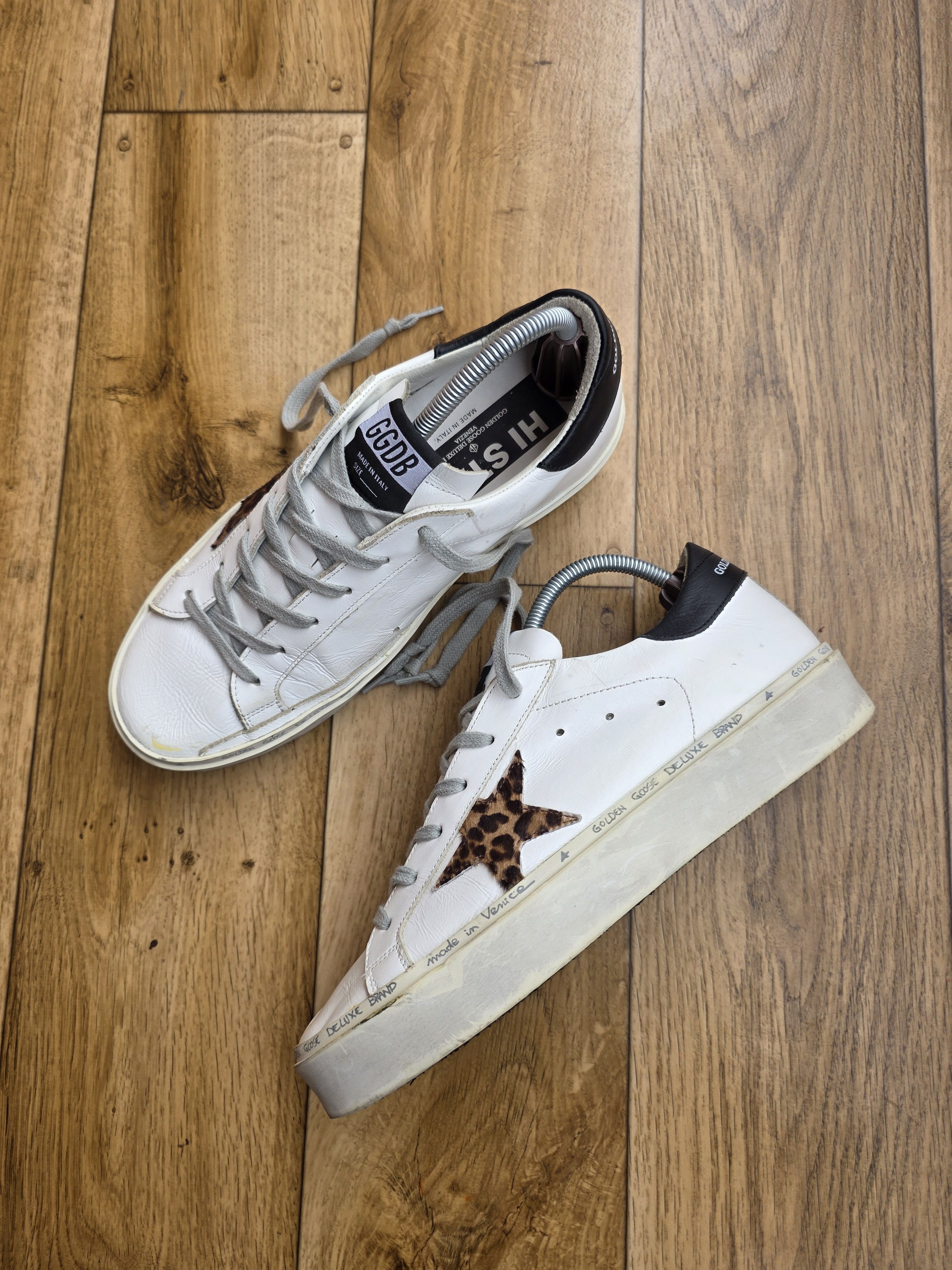 Golden Goose Golden Goose Hi Star Sneakers Size US 6 / EU 39 - 10 Thumbnail