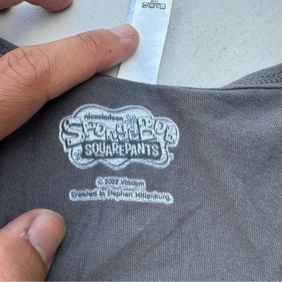 Nickelodeon NEW SPONGEBOB SQUAREPANTS GRAY TANK TOP SZ 2XL Size XXL / US 16-18 / IT 52-54 - 3 Thumbnail