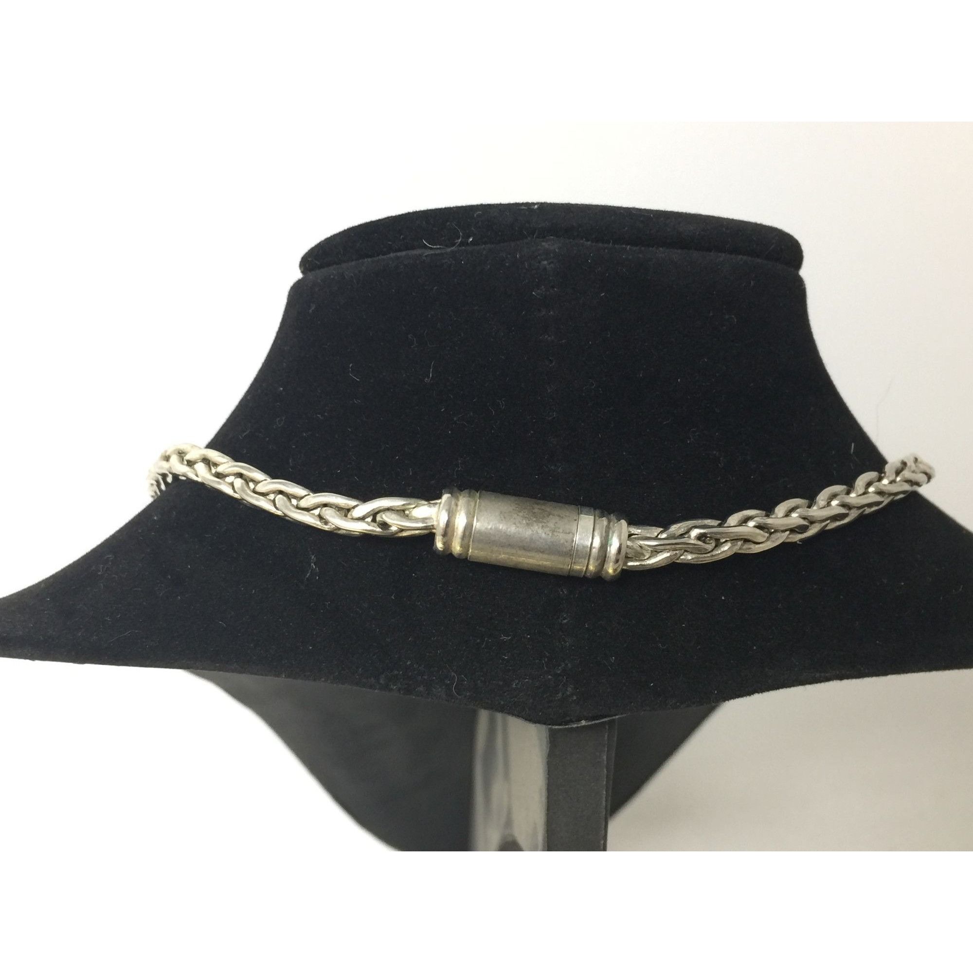 Other Unisex Silver Tone Long Chain Rope Necklace Size ONE SIZE - 4 Thumbnail
