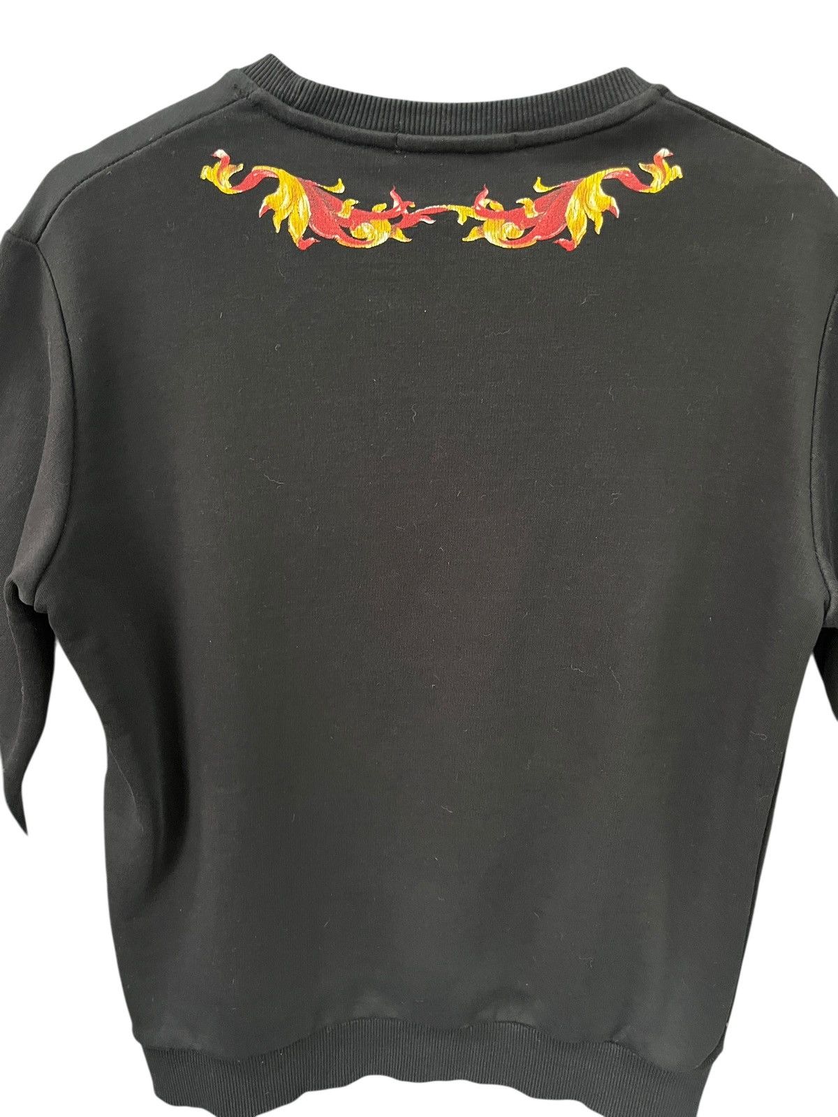 Dolce & Gabbana Dolce & Gabbana black sweatshirt Heraldic Sicilia print Size US S / EU 44-46 / 1 - 7 Thumbnail