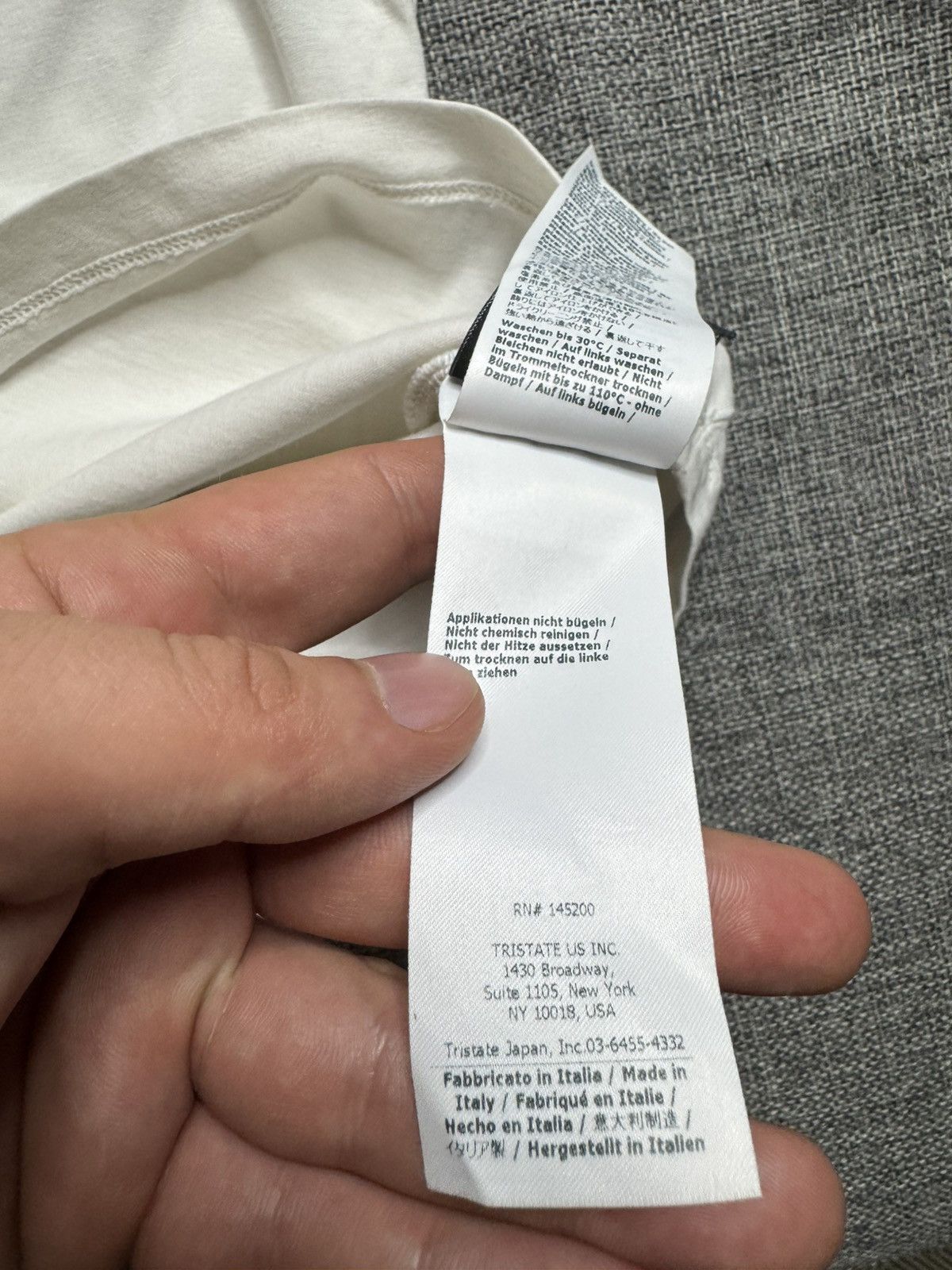 C.P. Company Vintage C.P. Company Big Logo white T-Shirt Size US L / EU 52-54 / 3 - 11 Thumbnail