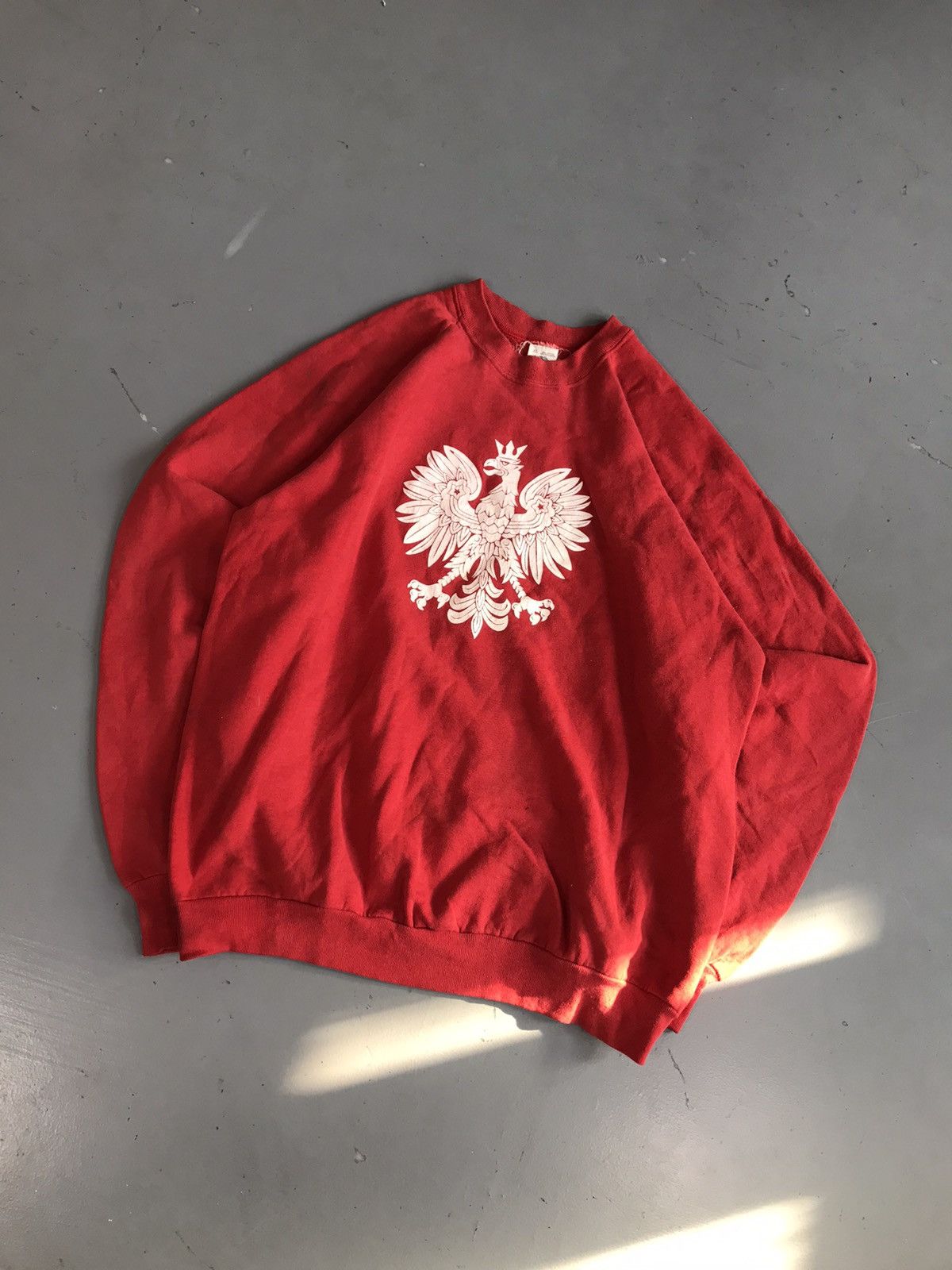Fruit Of The Loom × Vintage Rare vintage fruit of the loom eagle printed sweatshirt Size US XL / EU 56 / 4 - 1 Thumbnail