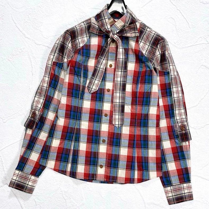 Vivienne Westwood Vivienne Westwood size1 Butterfly Knot Gauze Shirt Size S / US 4 / IT 40 - 1 Thumbnail