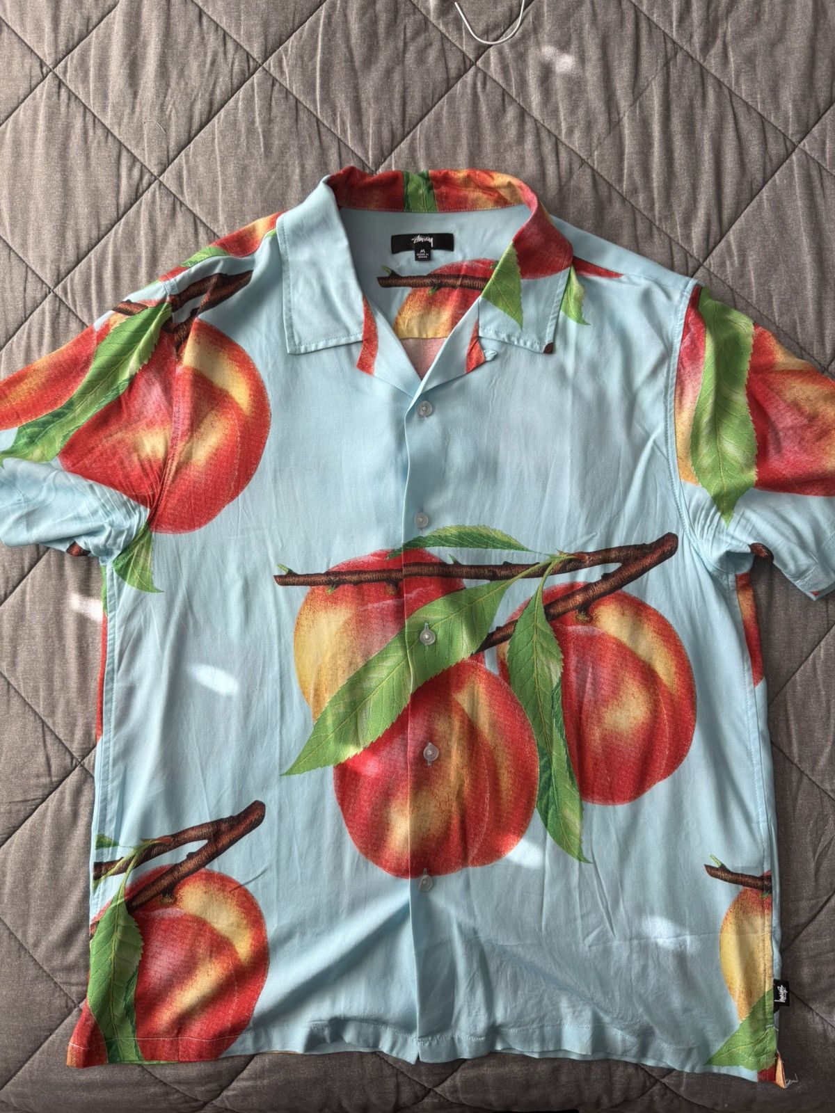 Stussy Stussy Peaches Shirt Size US M / EU 48-50 / 2 - 1 Thumbnail