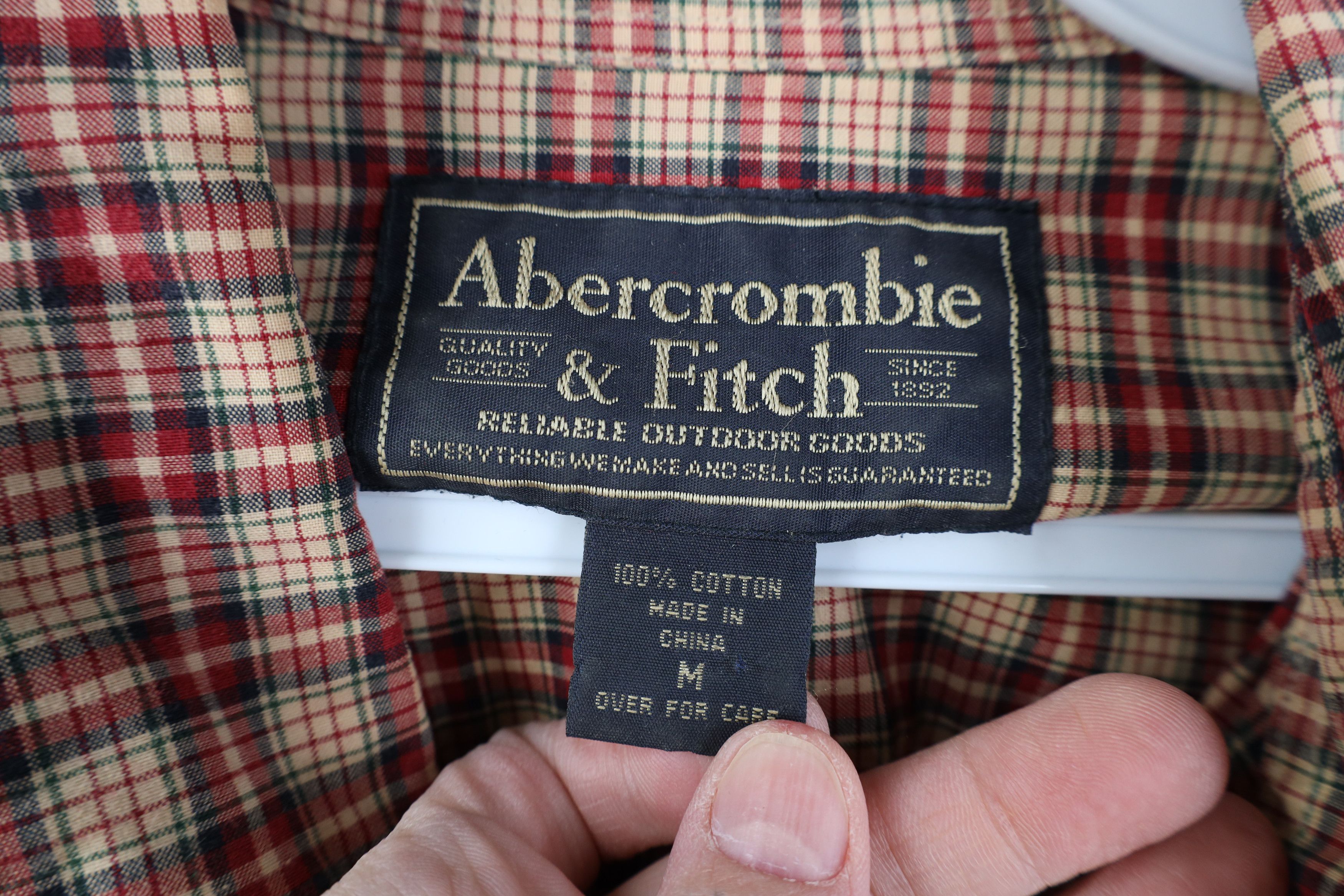 Abercrombie & Fitch Vintage 90s Y2K Abercrombie & Fitch Button Down Shirt Size US M / EU 48-50 / 2 - 6 Thumbnail
