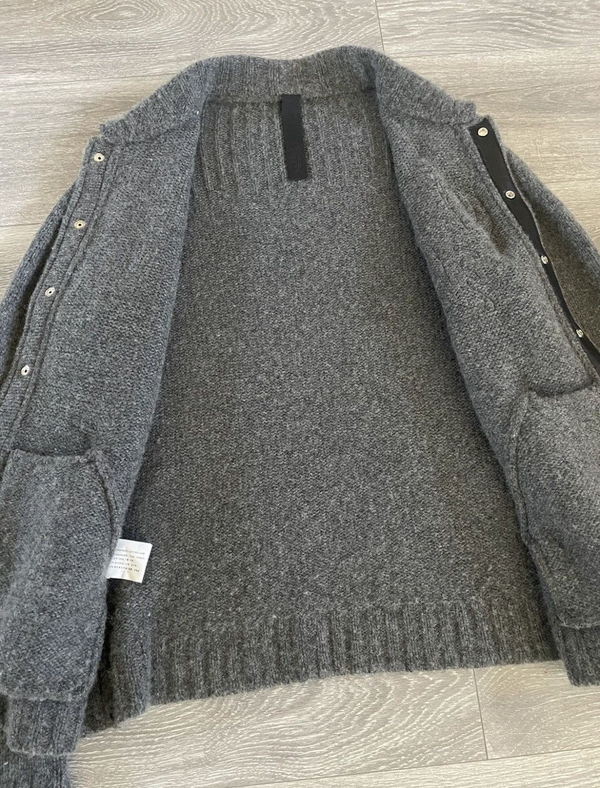 Chrome Hearts Chrome Hearts Cashmere Patched Cardigan Size US S / EU 44-46 / 1 - 6 Thumbnail