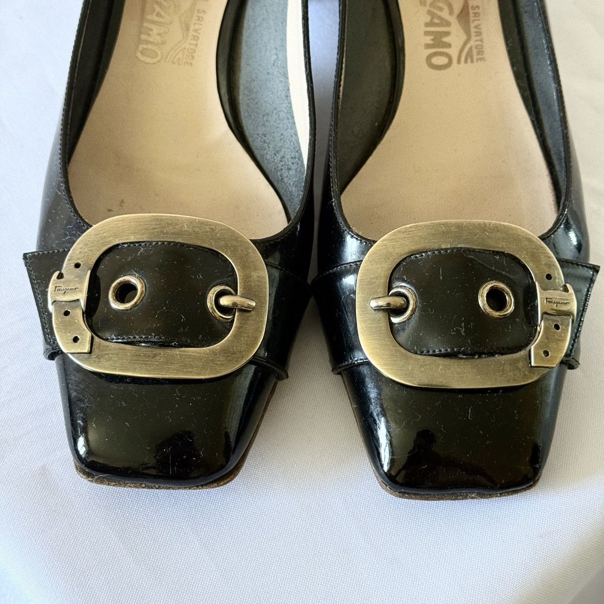 Salvatore Ferragamo RARE Salvatore Ferragamo Belt Heels Shoes Jil Sander Vibe Size US 9.5 / IT 39.5 - 3 Thumbnail