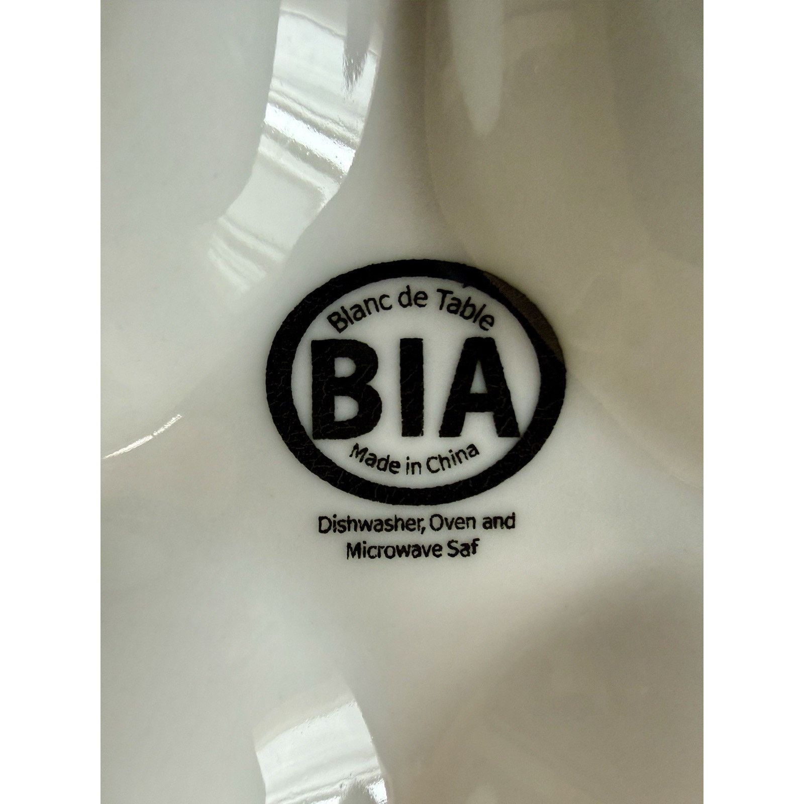 Other Bia Cordon Bleu Egg Dish White Deviled Egg Serving Plate Size ONE SIZE - 8 Thumbnail