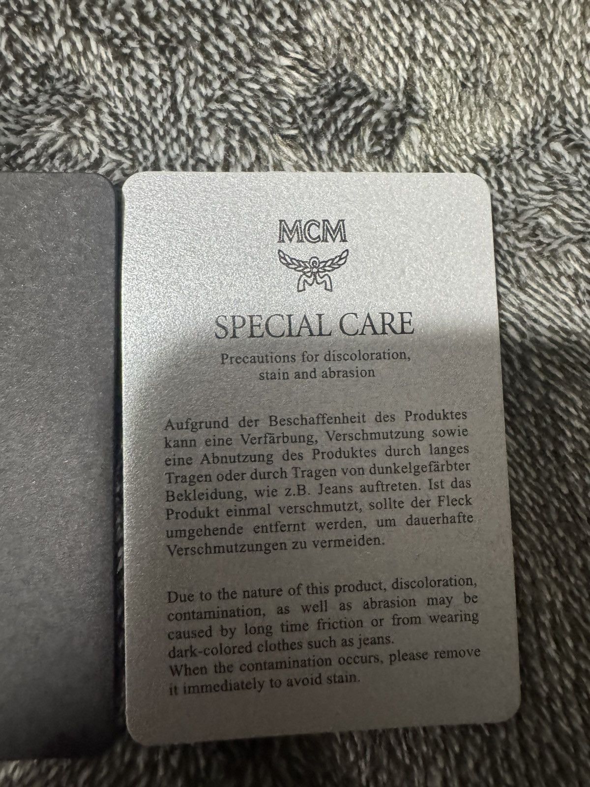 MCM MCM chain bag, Blue body with silver chain. Size ONE SIZE - 11 Thumbnail