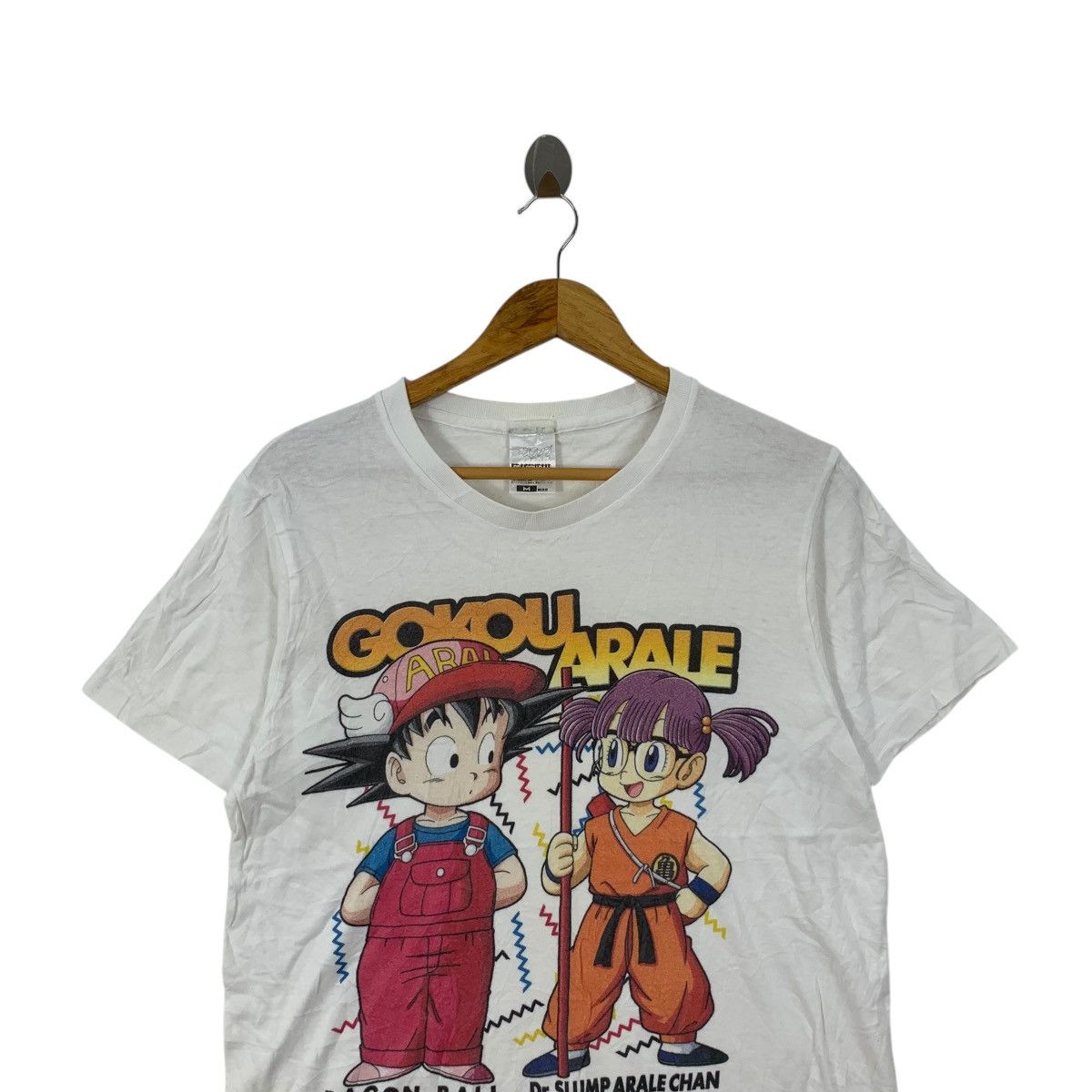 Vintage DRAGON BALL x DR SLUMP Gokou Arale Anniversary Tee Shirt Size M / US 6-8 / IT 42-44 - 2 Thumbnail
