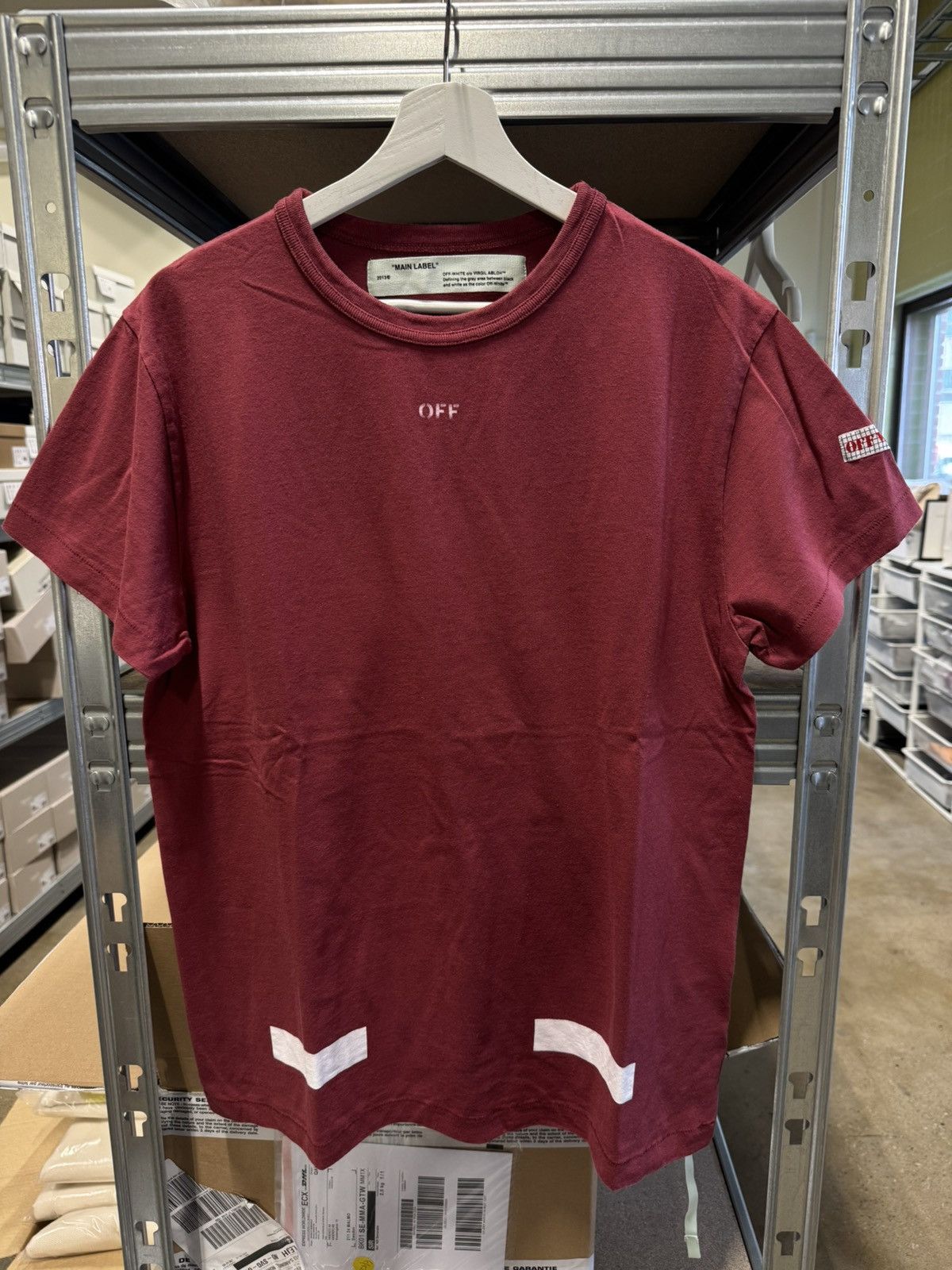 Off-White Off-White Arrow T-Shirt NEW 500$ Size US XS / EU 42 / 0 - 2 Thumbnail