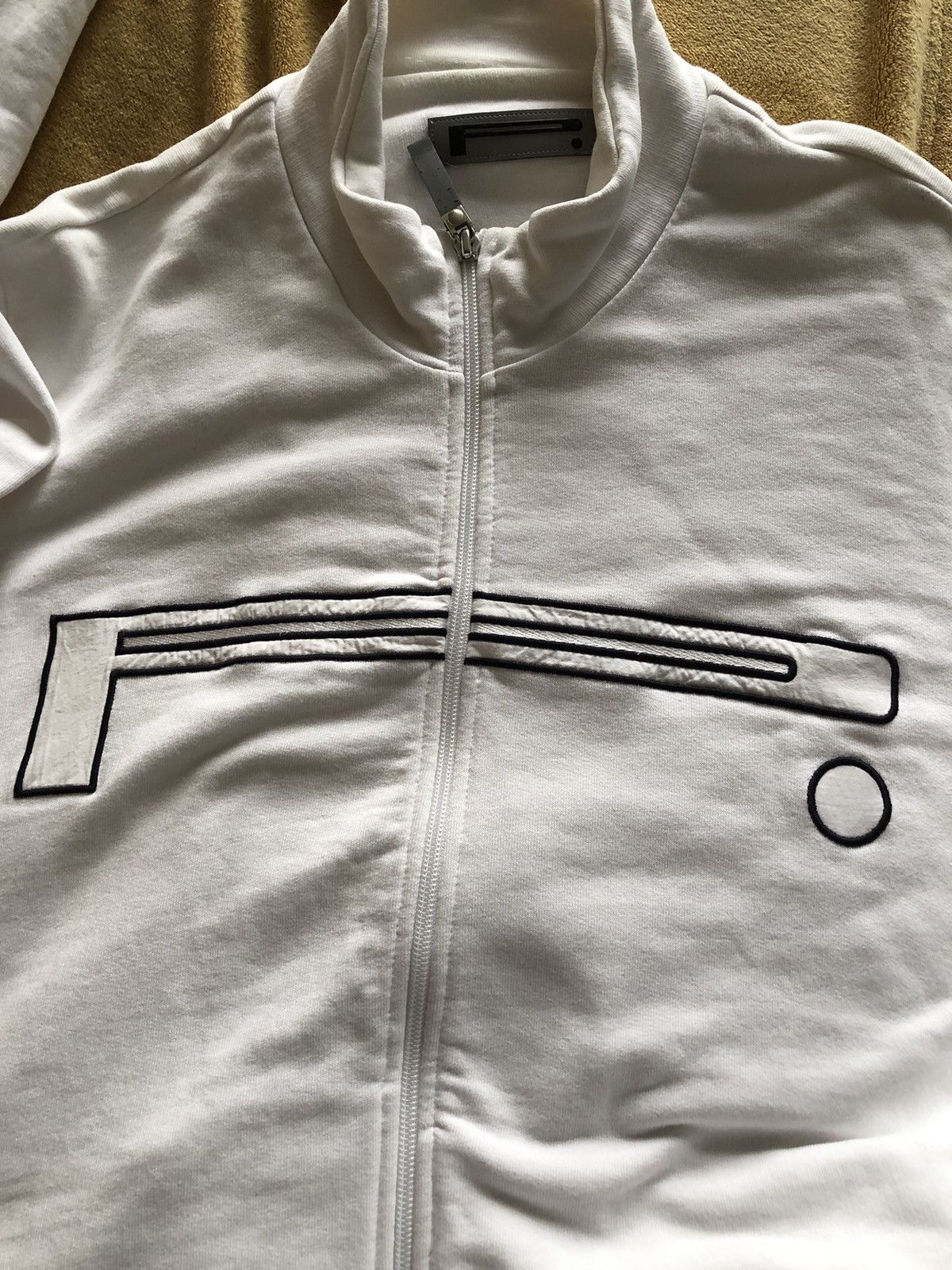 Pirelli × Vintage RARE PIRELLI VINTAGE QUALITY ZIP SWEATSHIRT Size US L / EU 52-54 / 3 - 2 Thumbnail