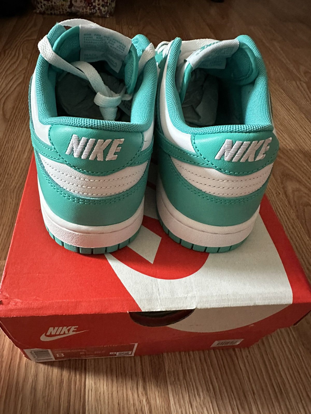 Nike Nike Dunk Low “Clear Jade Size US 8 / EU 41 - 6 Thumbnail