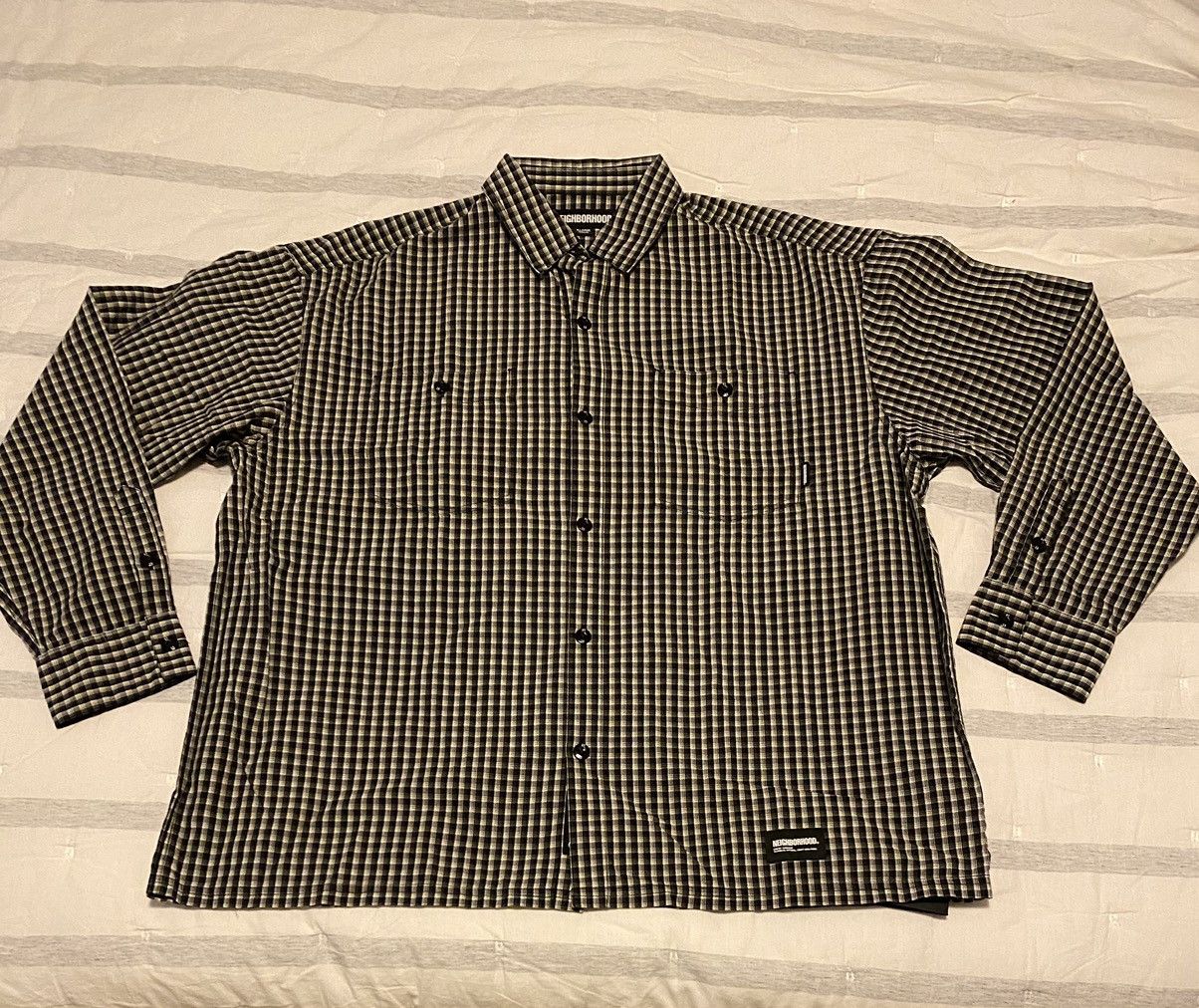 Neighborhood Neighborhood Japan Gingham Hombre Check Shirt XL NWT Size US XL / EU 56 / 4 - 3 Thumbnail