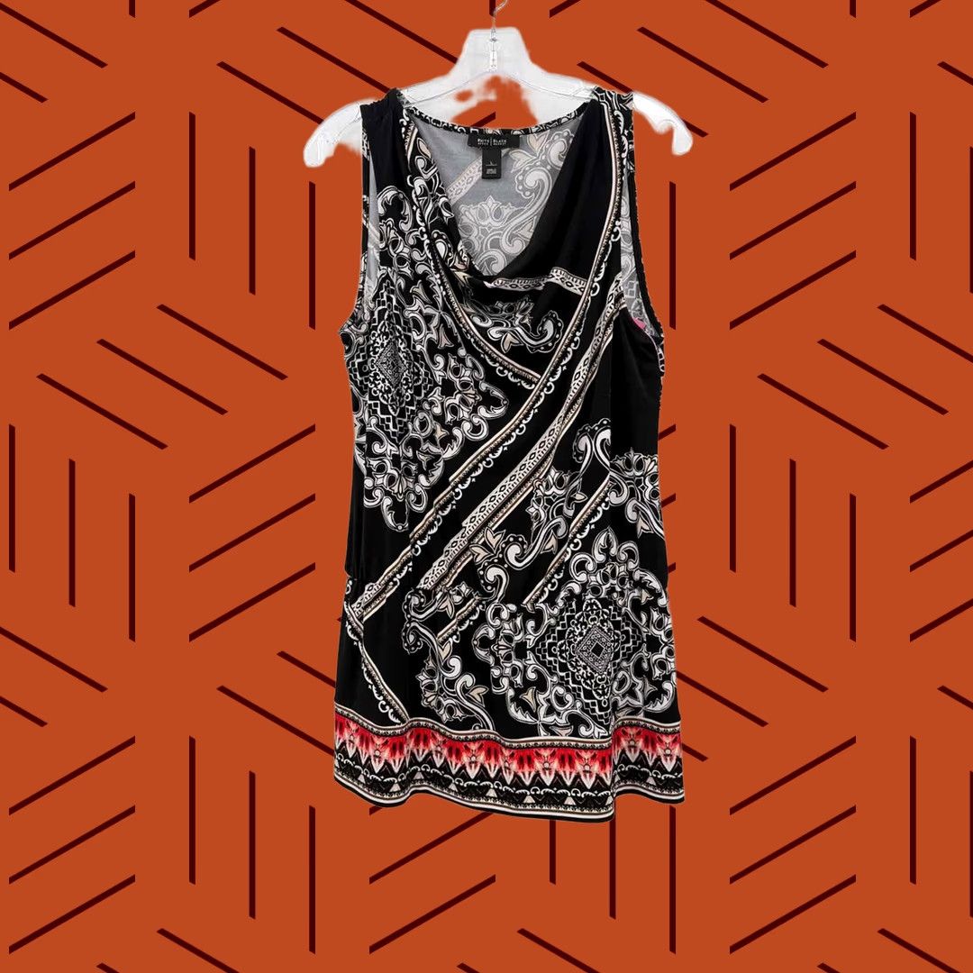 Vintage WHBM Tank Top Black Large Regular Size Pre-Owned Womens Size L / US 10 / IT 46 - 1 Thumbnail