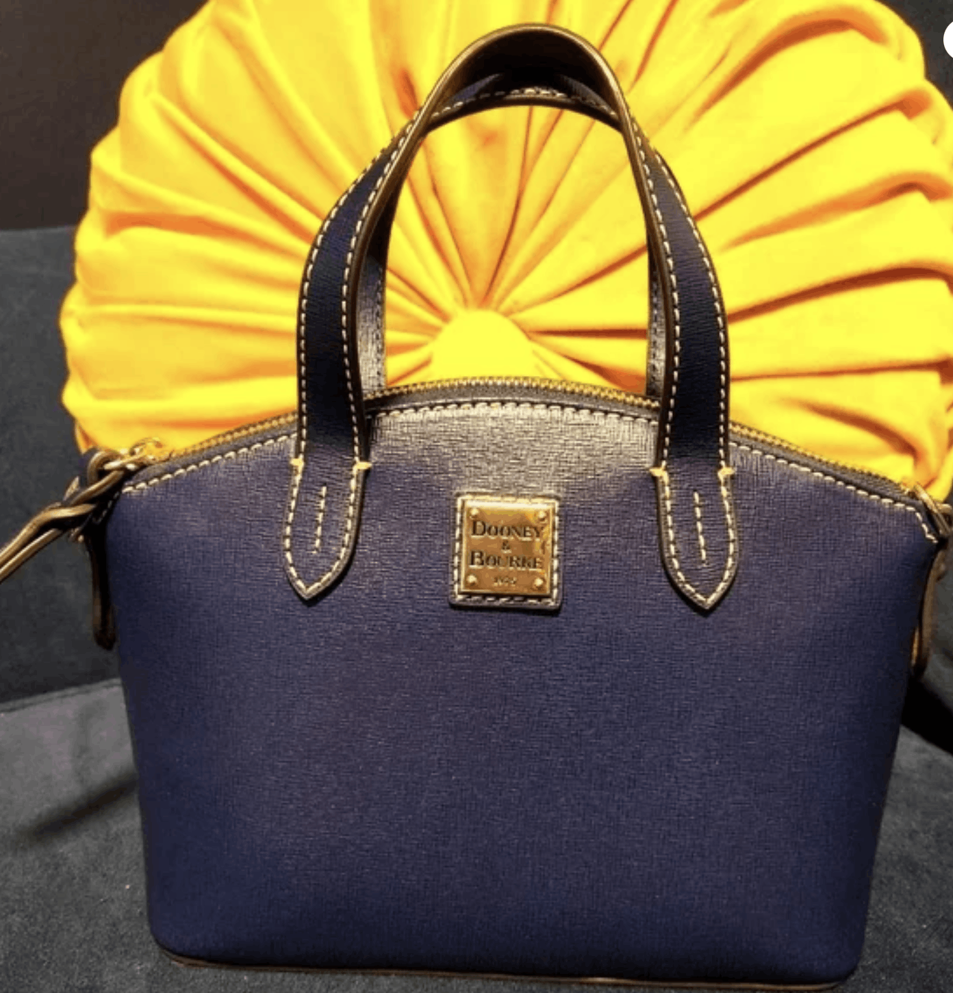 Dooney & Bourke NWT Dooney & Bourke Saffiano Ruby Marine Compact Crossbody Size ONE SIZE - 12 Thumbnail