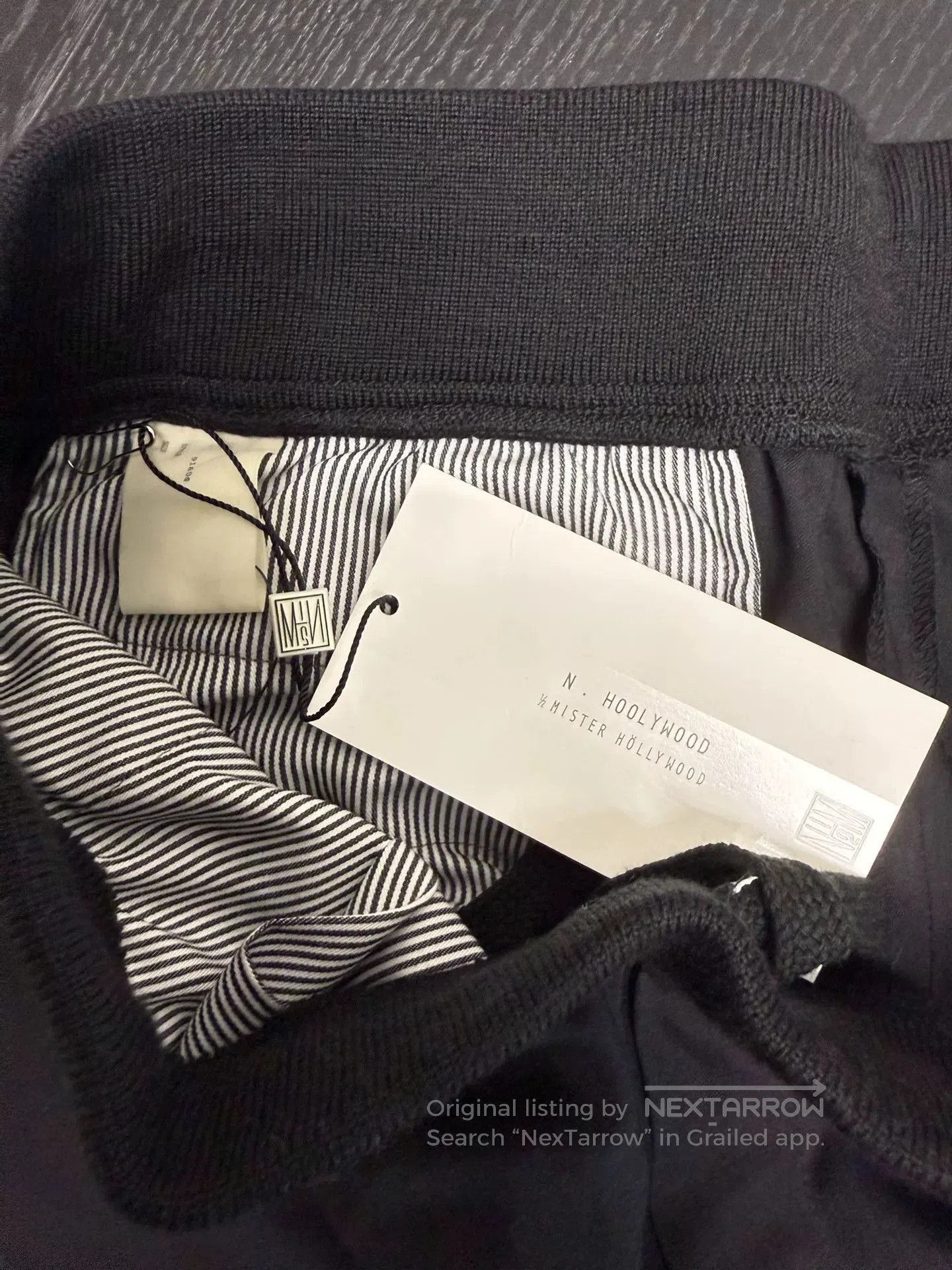 N.Hoolywood N. Hoolywood Black Casual Trousers. Size US 38 / EU 54 - 4 Thumbnail