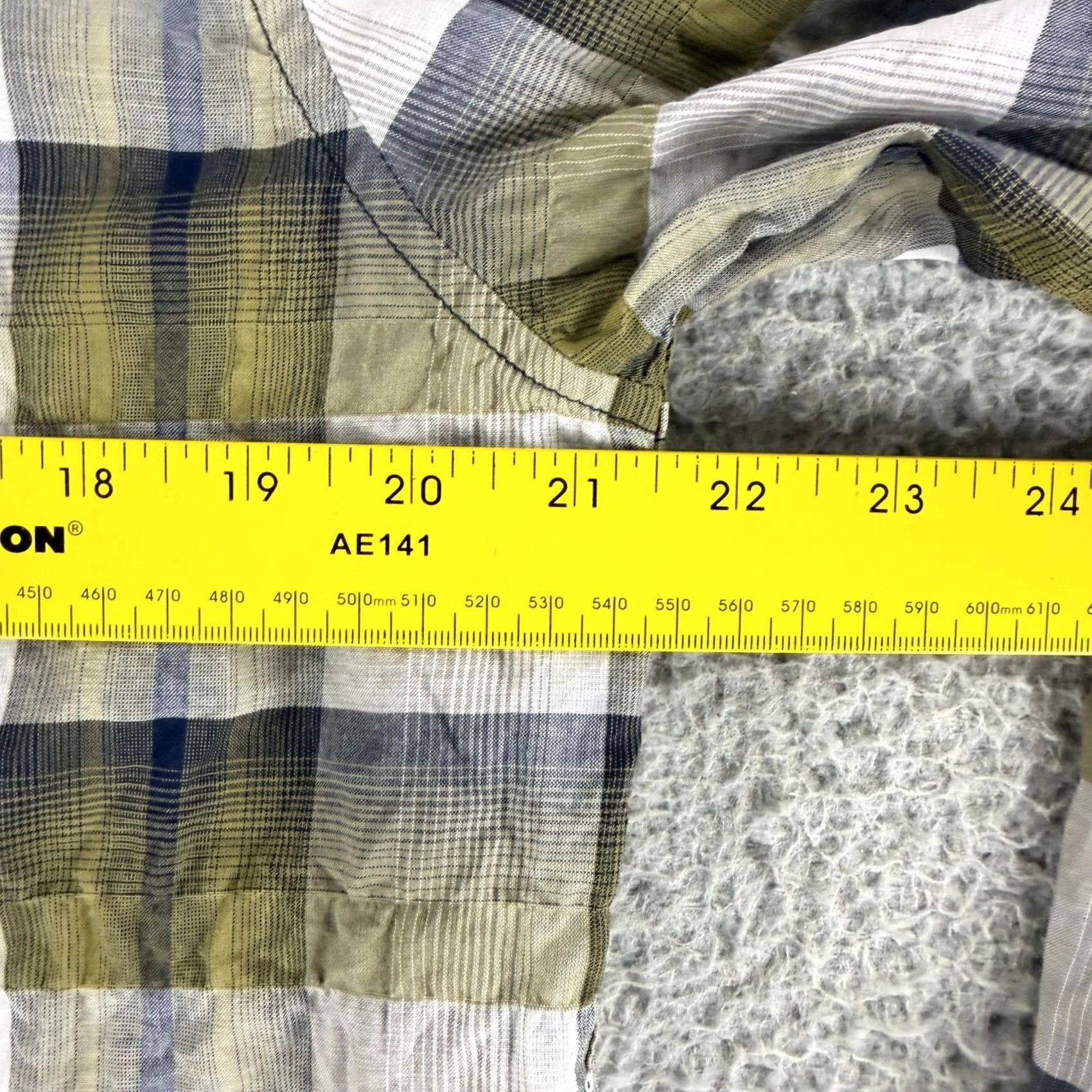 John Varvatos John Varvatos Button Down Shirt Men Large Green Plaid Long Sleeve Cotton Casual Size US L / EU 52-54 / 3 - 5 Thumbnail