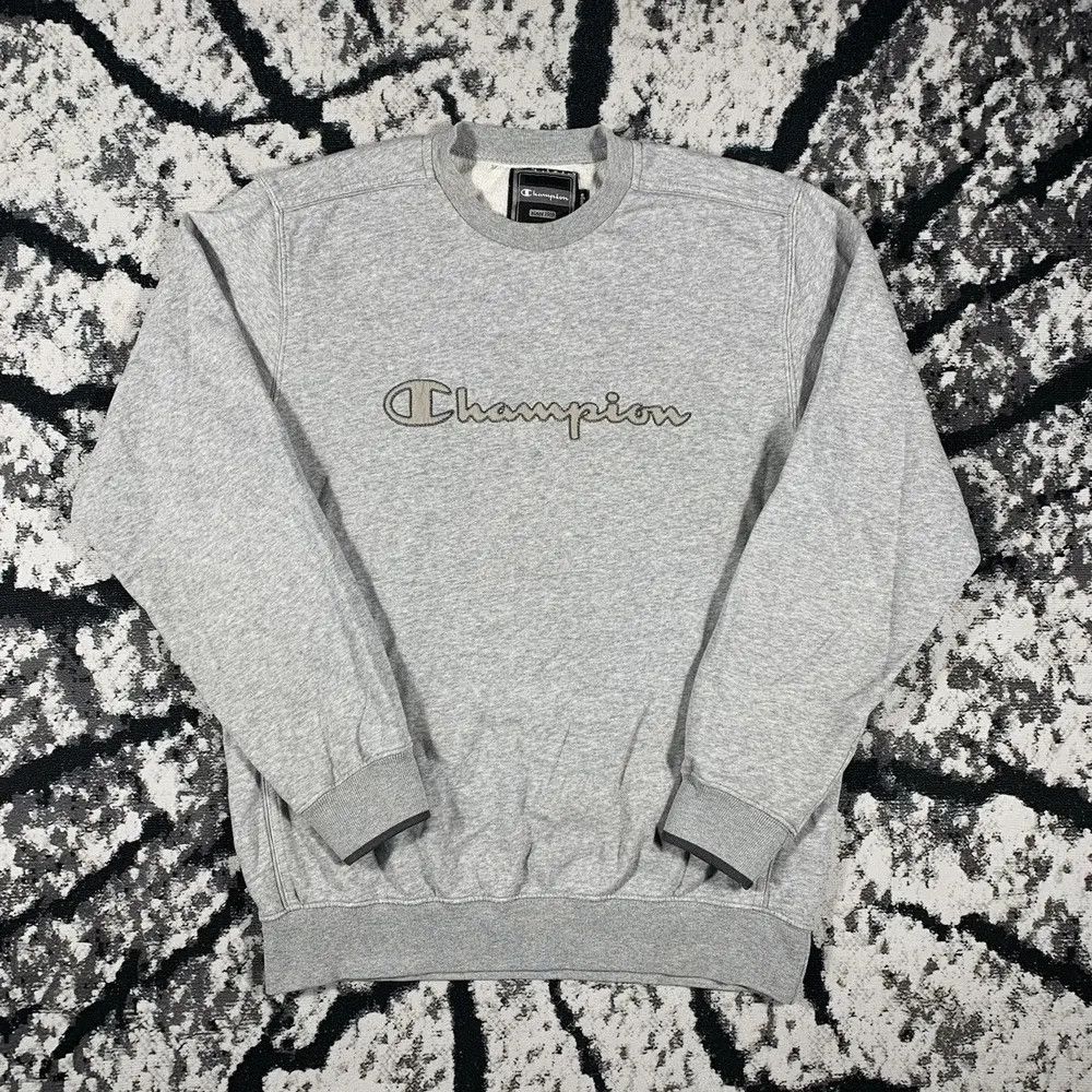 Other Vintage Champion Embroidery Logo Sweatshirt Crewneck Size US L / EU 52-54 / 3 - 3 Thumbnail