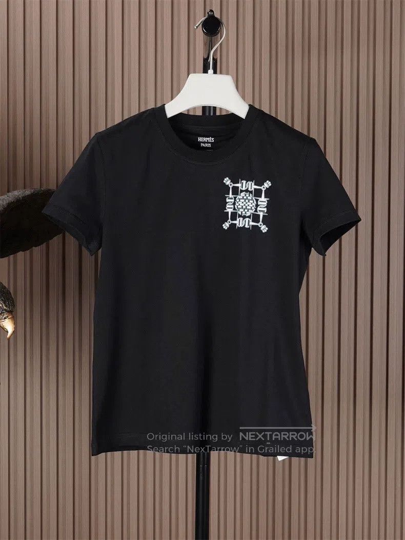 Hermes Hermes Round Neck Short Sleeve T-Shirt Size XS / US 0-2 / IT 36-38 - 1 Thumbnail