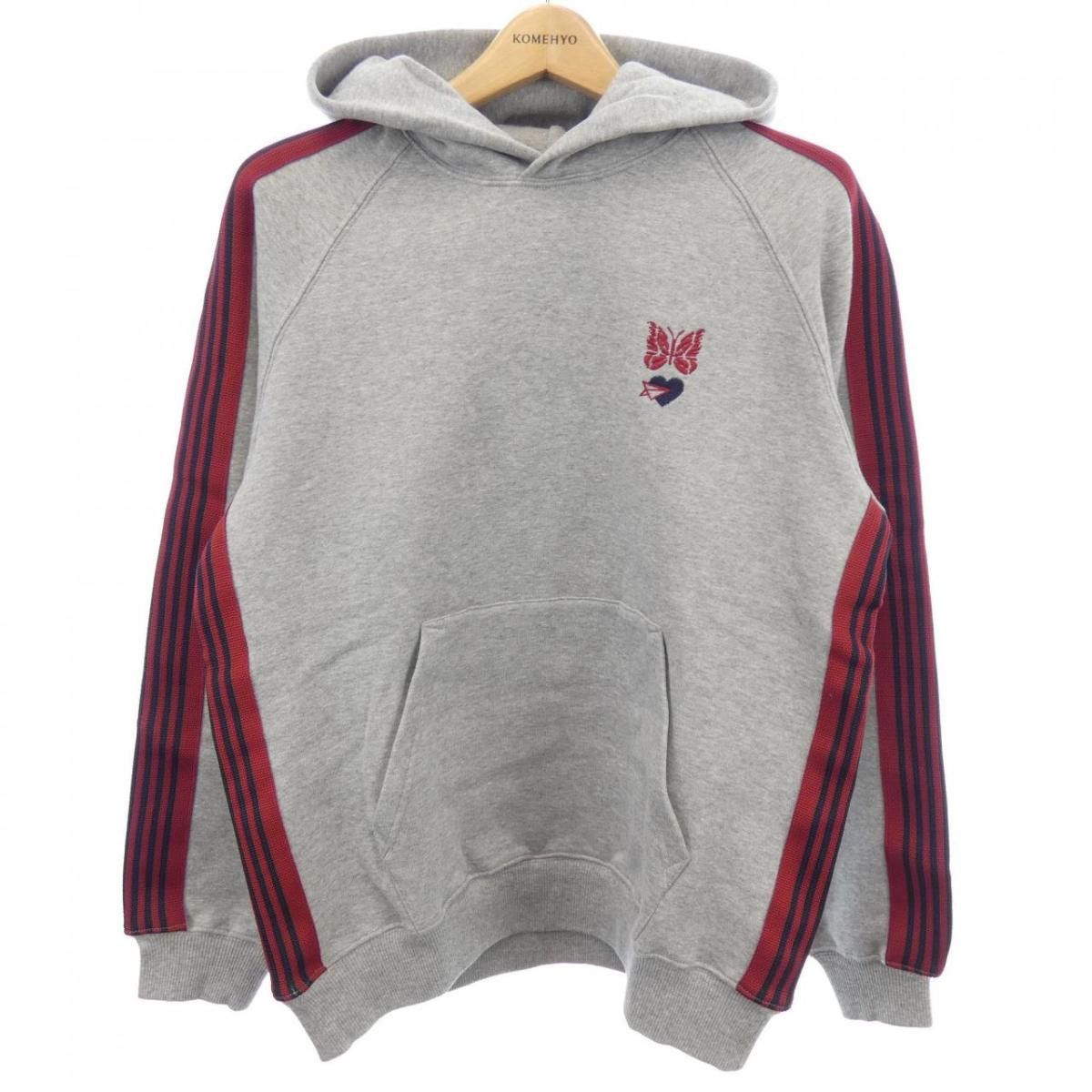 Needles Hoodie Logo Tape Pullover Parka Gray Size US S / EU 44-46 / 1 - 1 Thumbnail