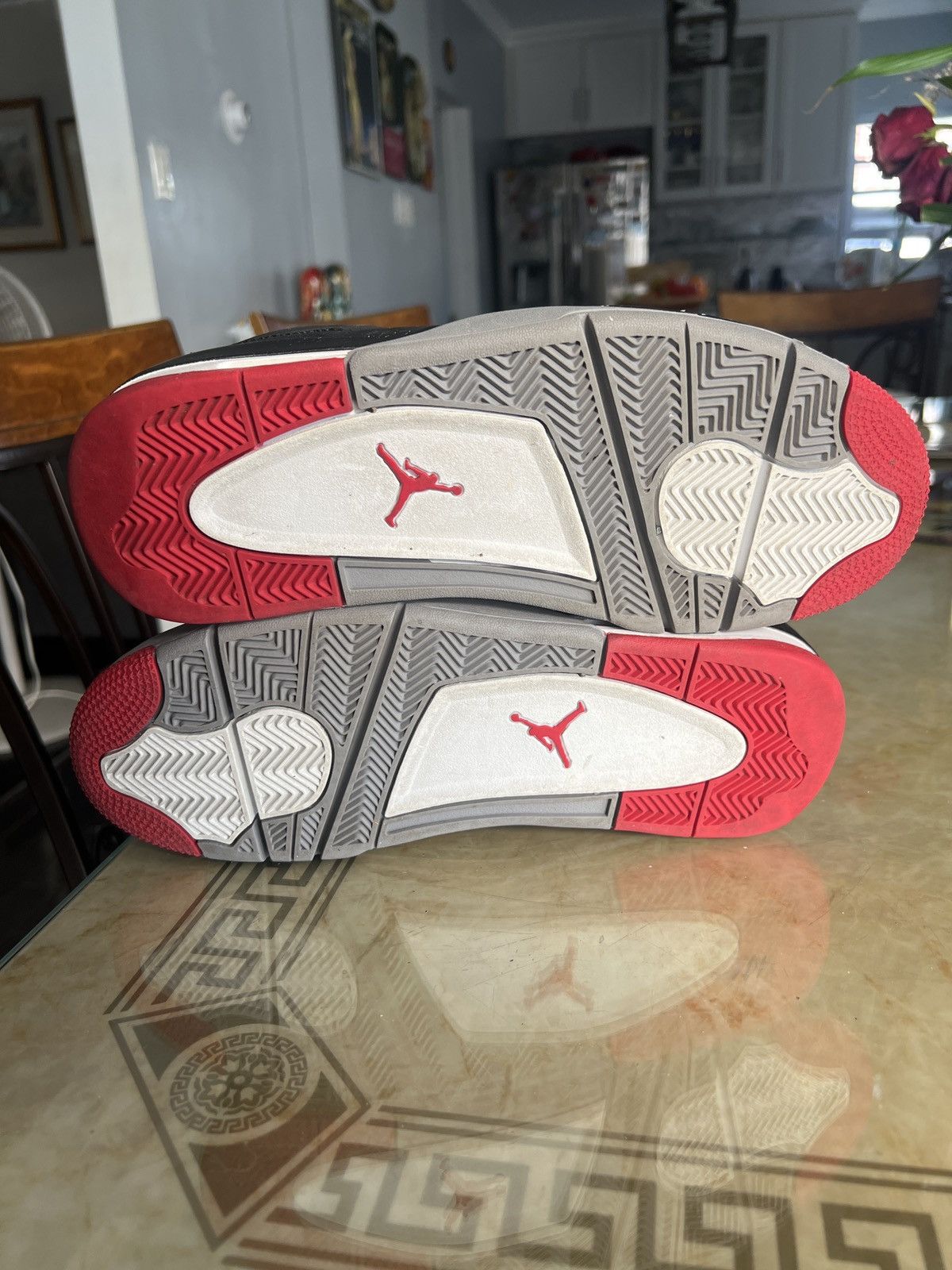 Jordan Brand Air Jordan 4 bred 2012 Size US 10.5 / EU 43-44 - 7 Thumbnail