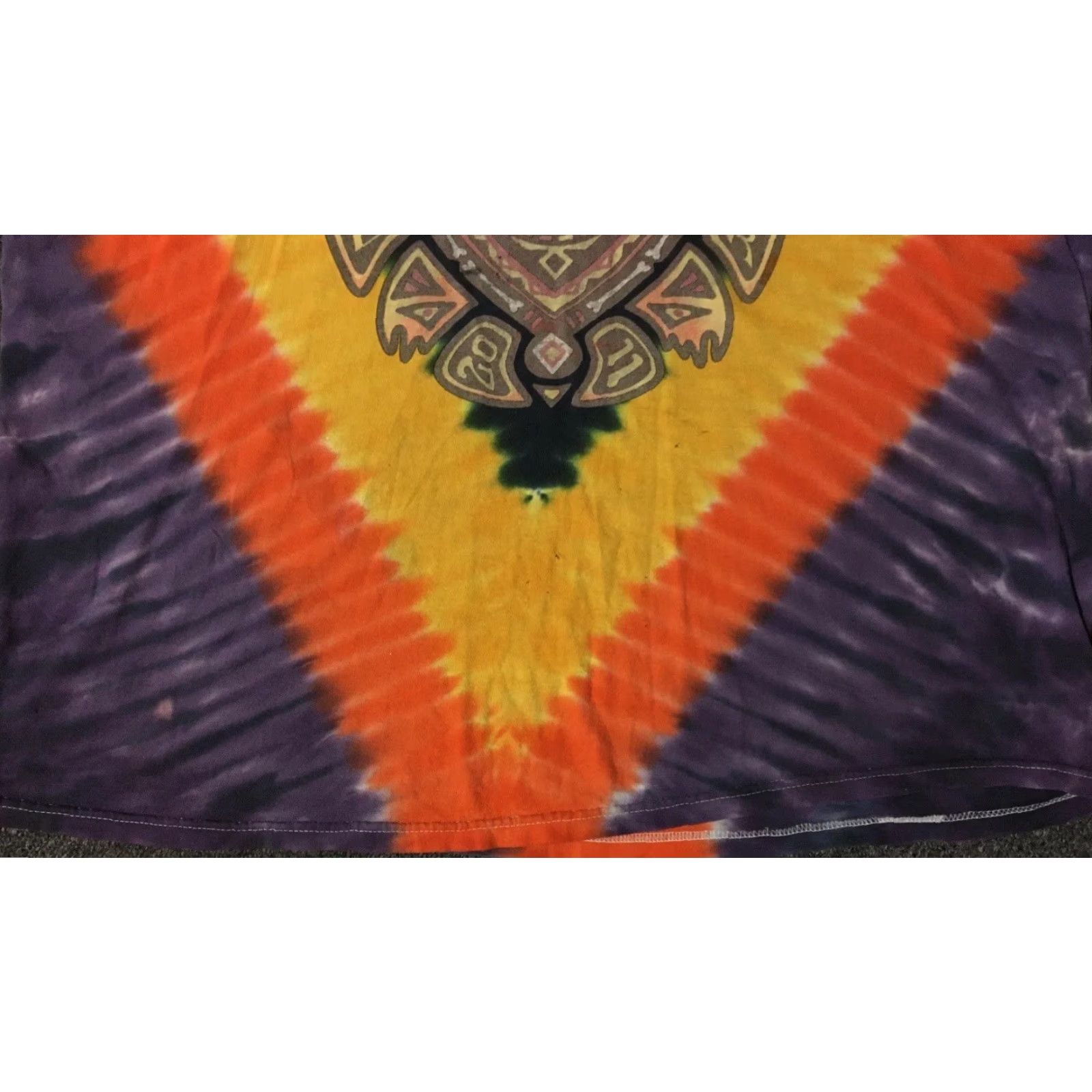 Vintage VINTAGE Grateful Dead Shirt L Purple Tie Dye 60s 70s 80s Hippie Rock Graphic Tee Mens Concert Woodstock Further Tour 2011 Faded Distress Shirts Size US L / EU 52-54 / 3 - 5 Thumbnail