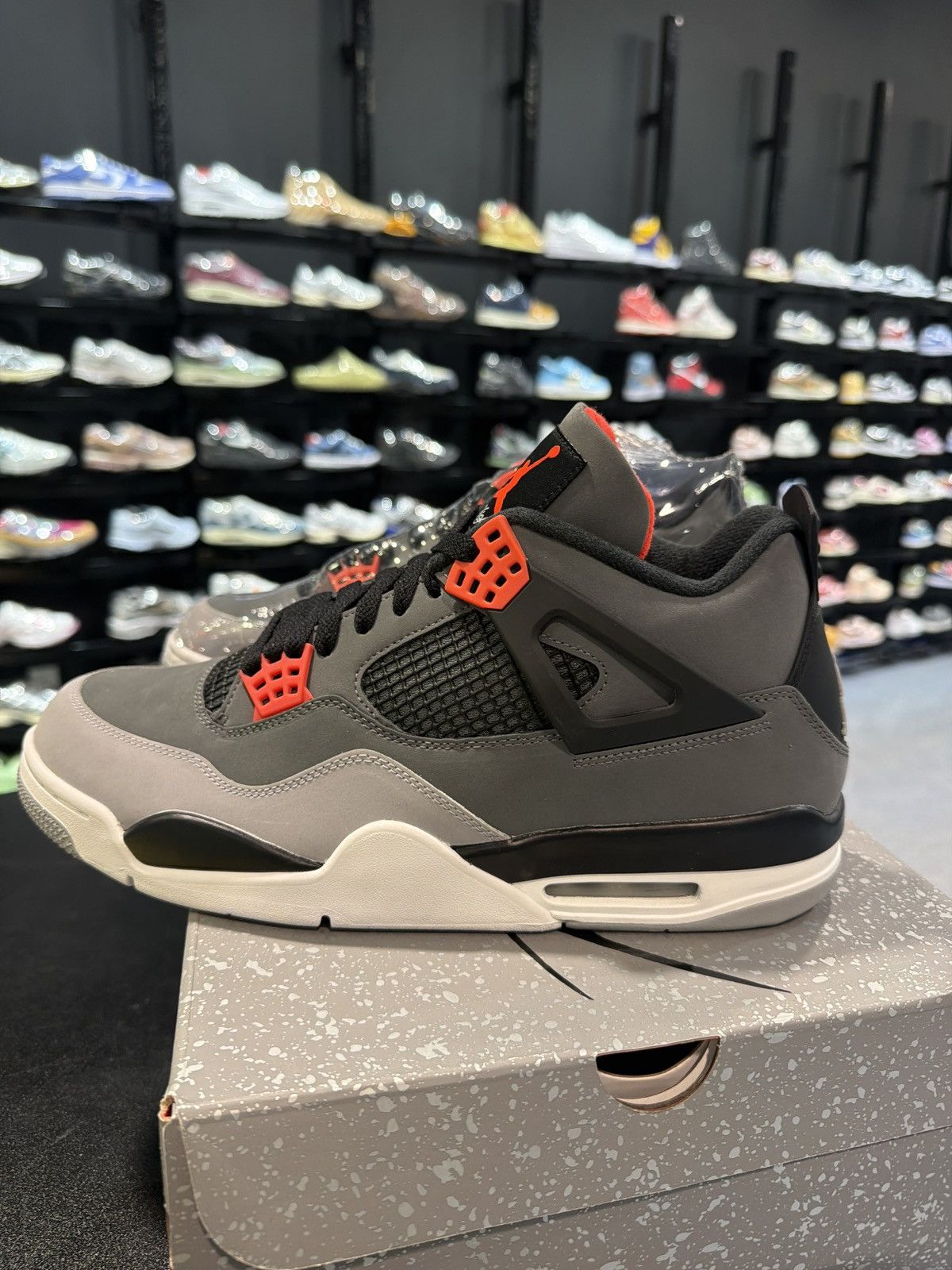 Jordan Brand Jordan 4 Infrared Size-12 Brand New Quick Ship OG All Size US 12 / EU 45 - 5 Thumbnail