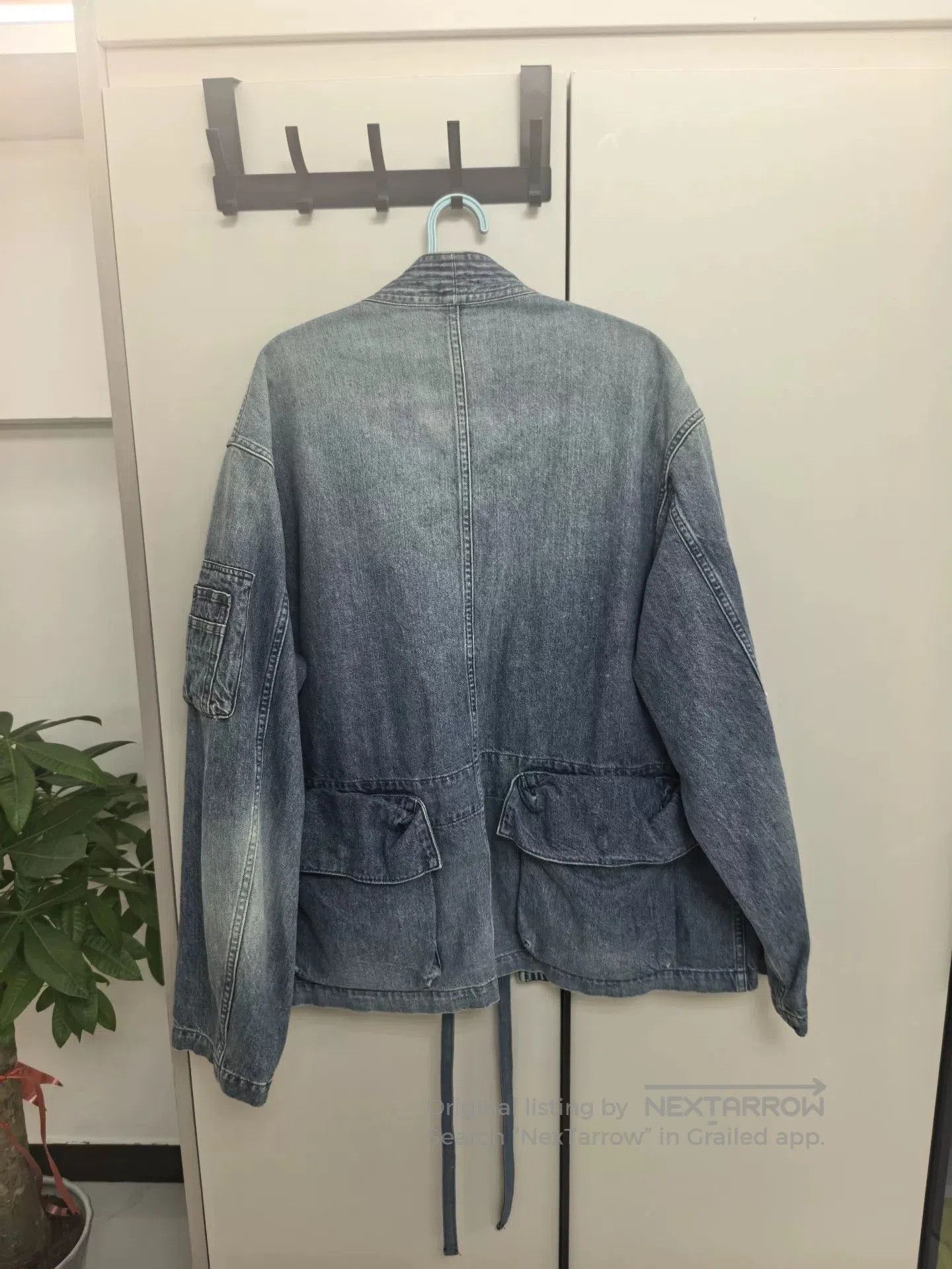 Ambush Design AMBUSH Gradient Cargo Denim Jacket. Size US S / EU 44-46 / 1 - 2 Thumbnail