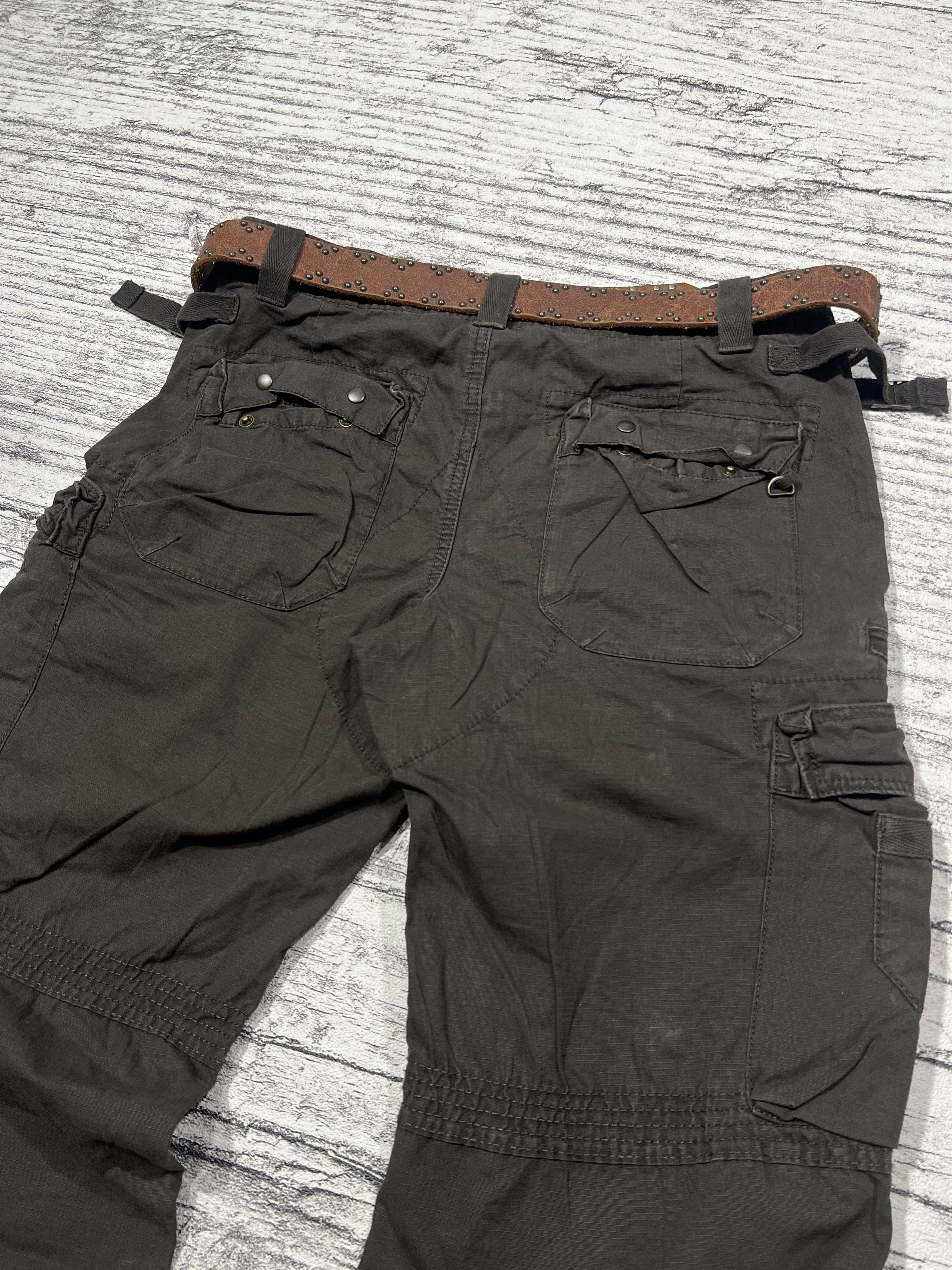 Japanese Brand 2000s Hysteric Ripstop Multipocket Cargo y2k Lgb Ifsix Size US 30 / EU 46 - 5 Thumbnail