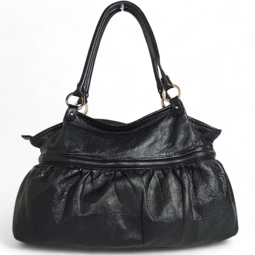 Fendi Fendi - Charm Handbag Leather Black Tote Size ONE SIZE - 3 Thumbnail