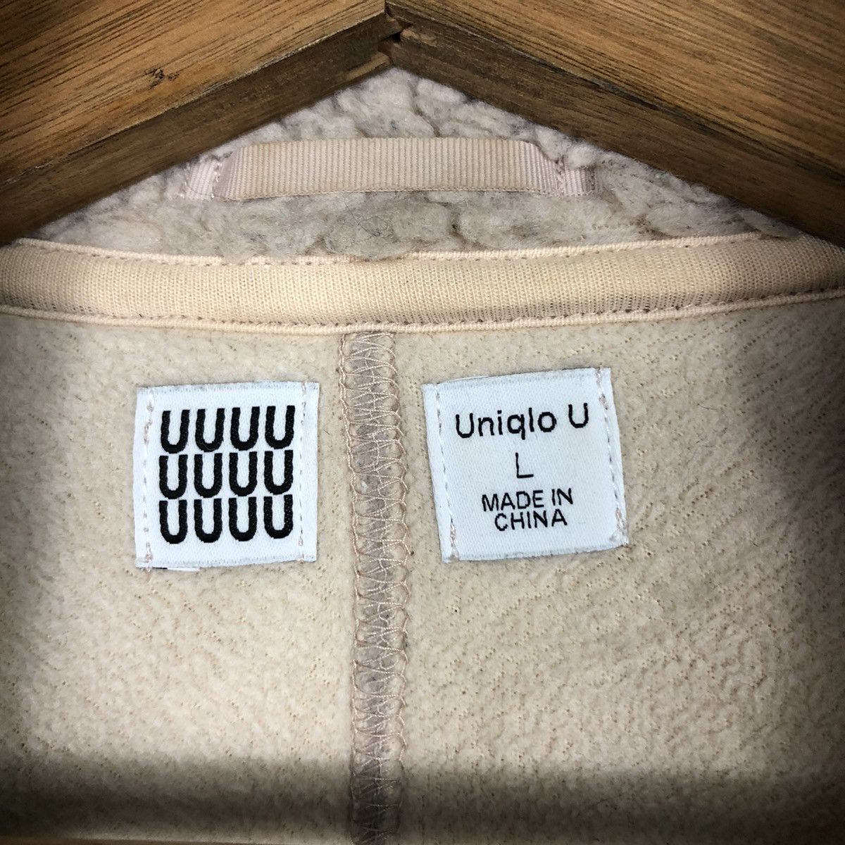 Japanese Brand × Vintage 📌Vintage Fleece Dip Pile Zipper Uniqlo Undercover Size US L / EU 52-54 / 3 - 19 Thumbnail