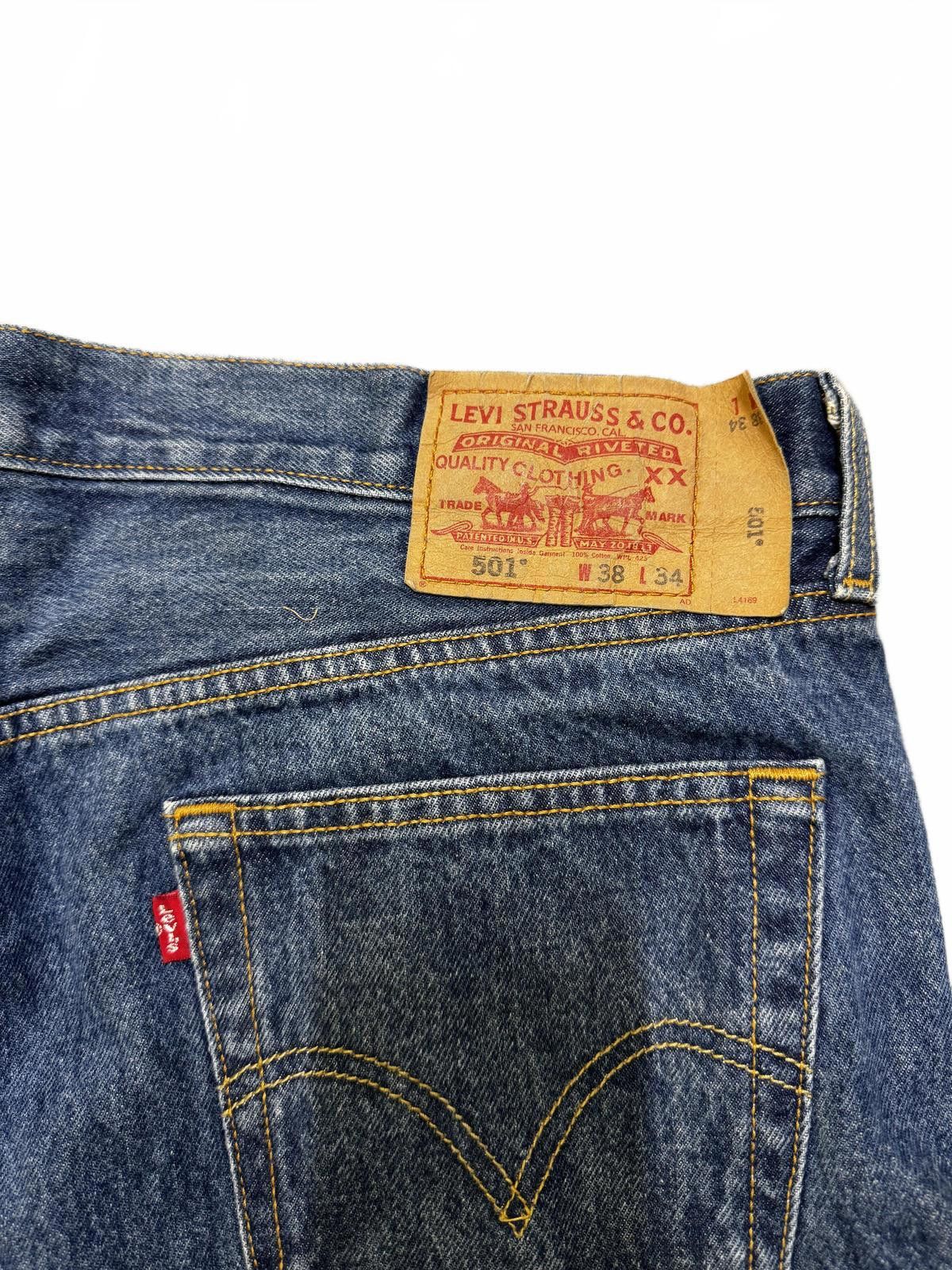 Levi's Levi's Men's Classic Blue Denim Jeans Size US 38 / EU 54 - 6 Thumbnail