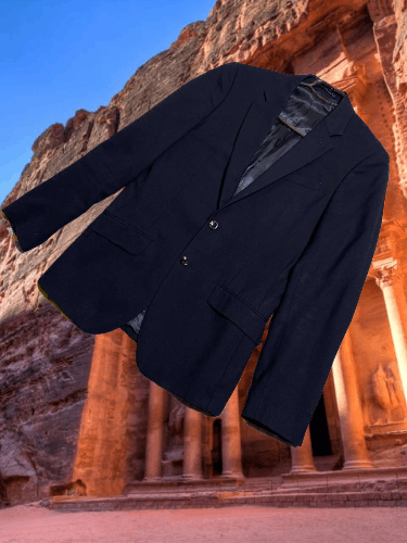 Reiss × Vintage Reiss George B Luxury Classic Blazer Jacket Size US S / EU 44-46 / 1 - 1 Thumbnail