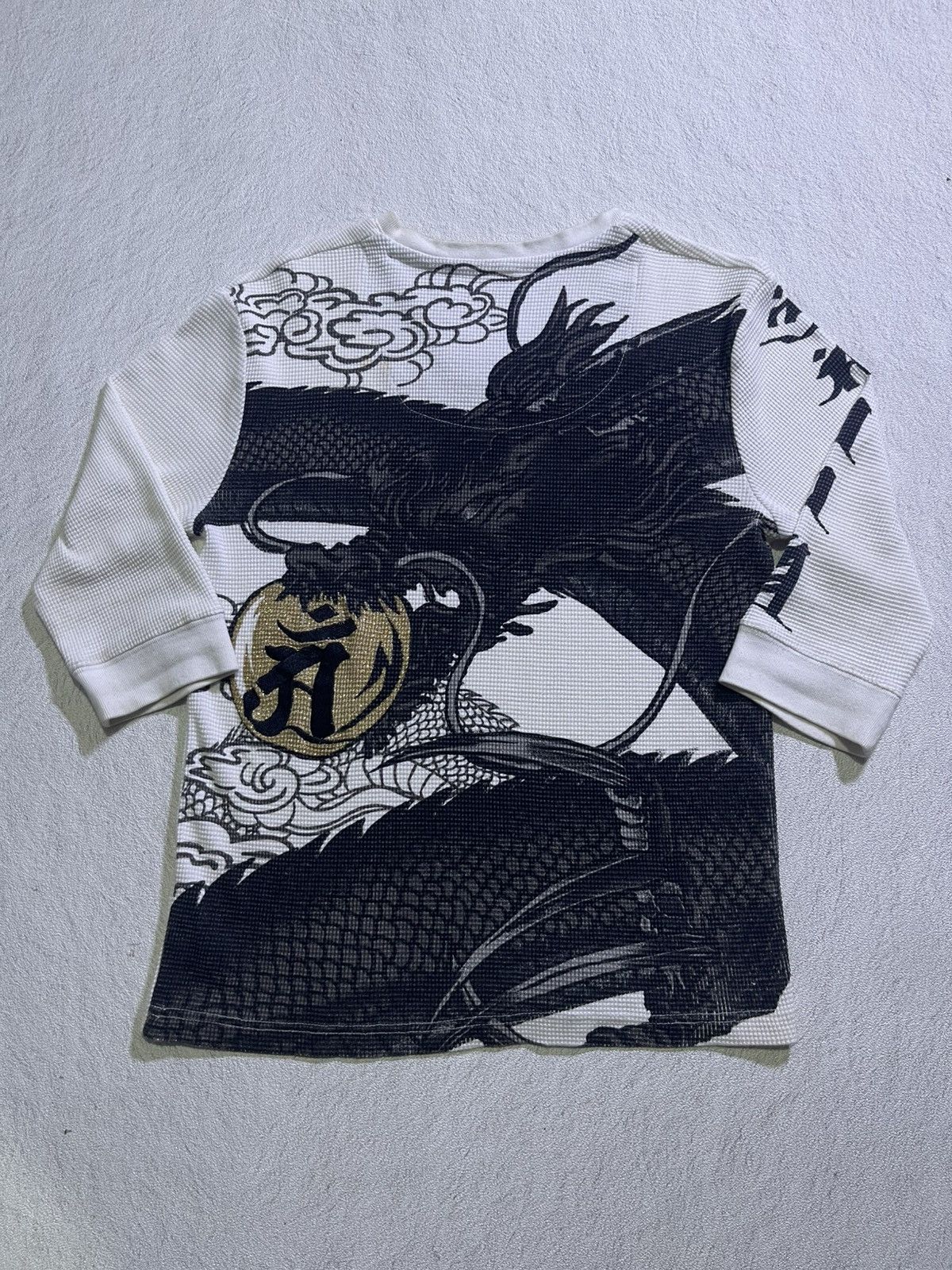 Hysteric Glamour Y2K SUKAJAN DRAGON EMBROIDERY MOTIF LONG SLEEVE TSHIRT Size US M / EU 48-50 / 2 - 1 Thumbnail