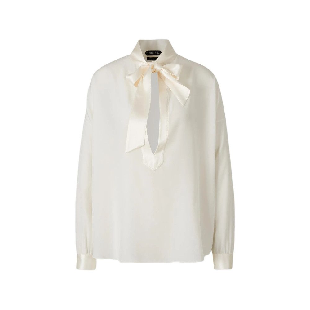 Tom Ford Tom Ford WHITE Tops - Blouses Size M / US 6-8 / IT 42-44 - 1 Thumbnail