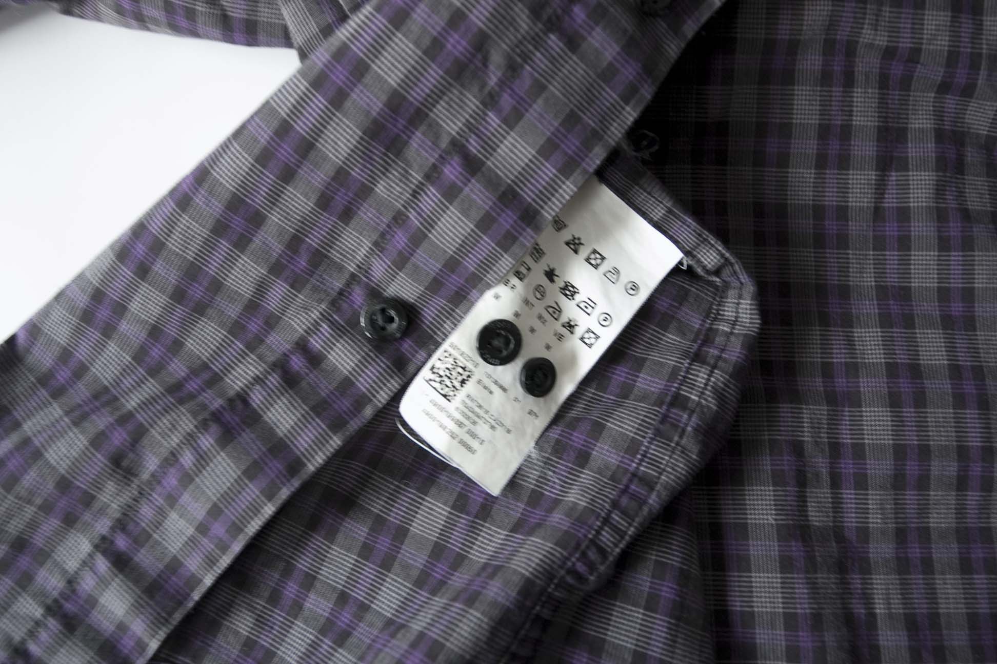 Hugo Boss Hugo Boss Shirt Slim Fit Size M Purple/ Gray Size US M / EU 48-50 / 2 - 4 Thumbnail