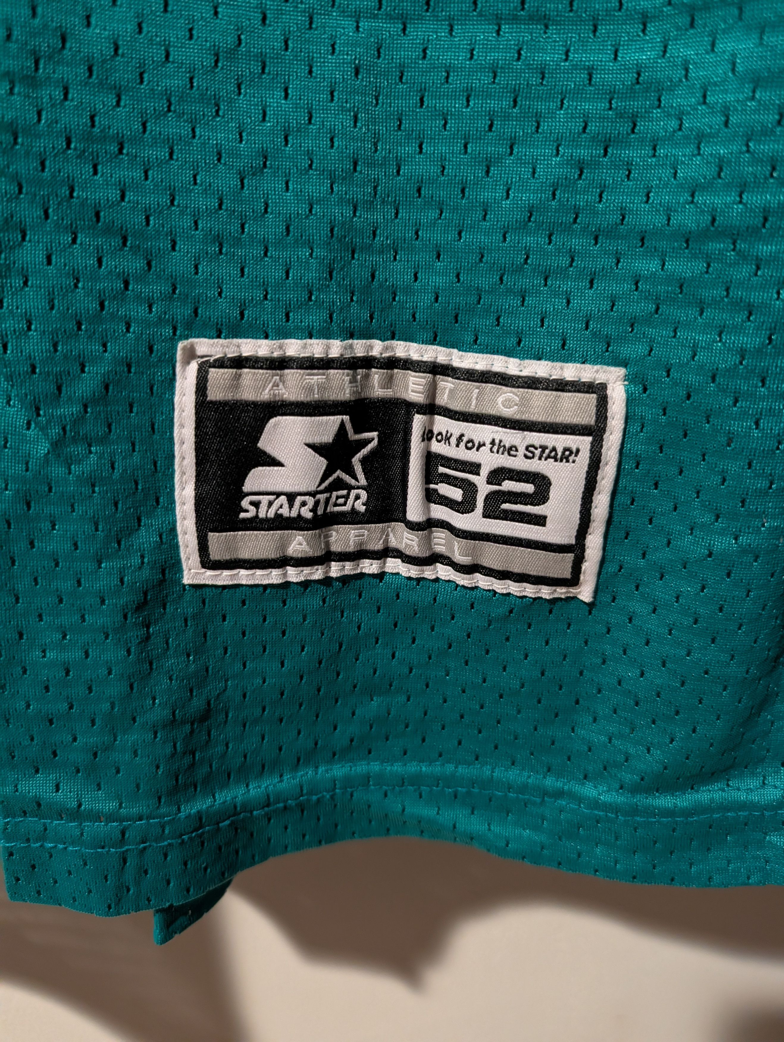 Starter VTG 1995 Miami Dolphins Starter NFL Jersey Fred Barnett 86 Size US XL / EU 56 / 4 - 10 Thumbnail
